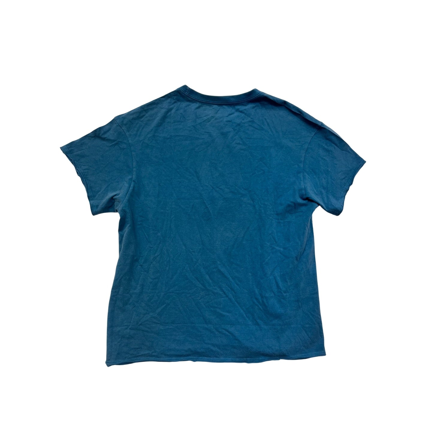 Life Is Good Womens Medium Blue Graphic T-Shirt #8421