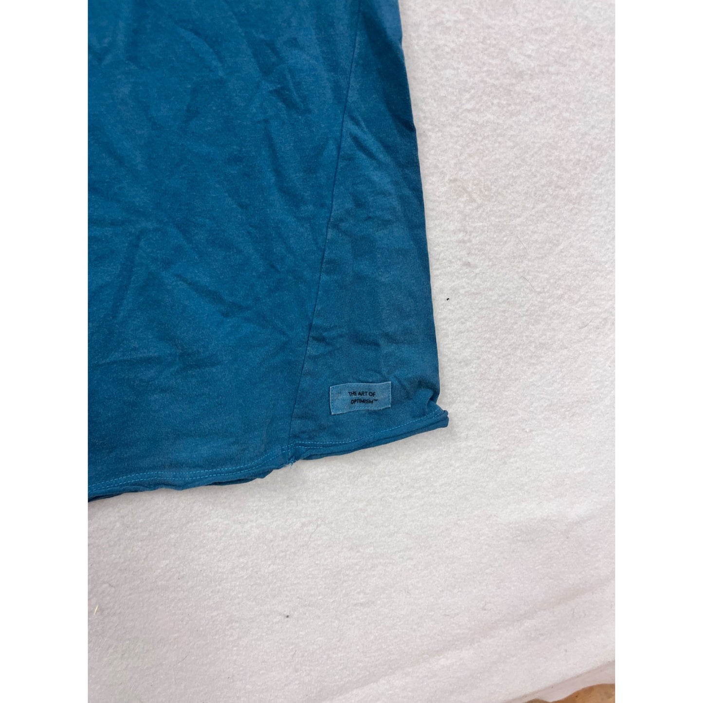 Life Is Good Womens Medium Blue Graphic T-Shirt #8421