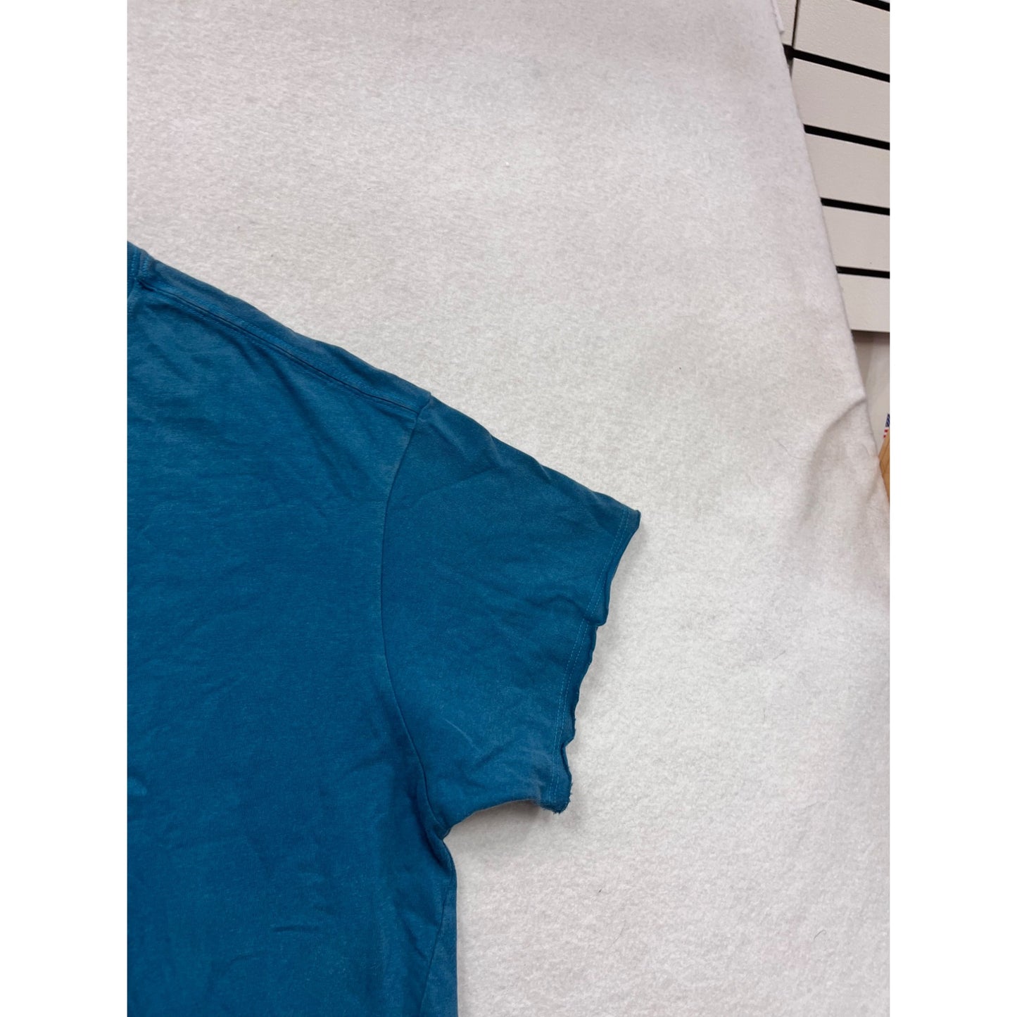 Life Is Good Womens Medium Blue Graphic T-Shirt #8421