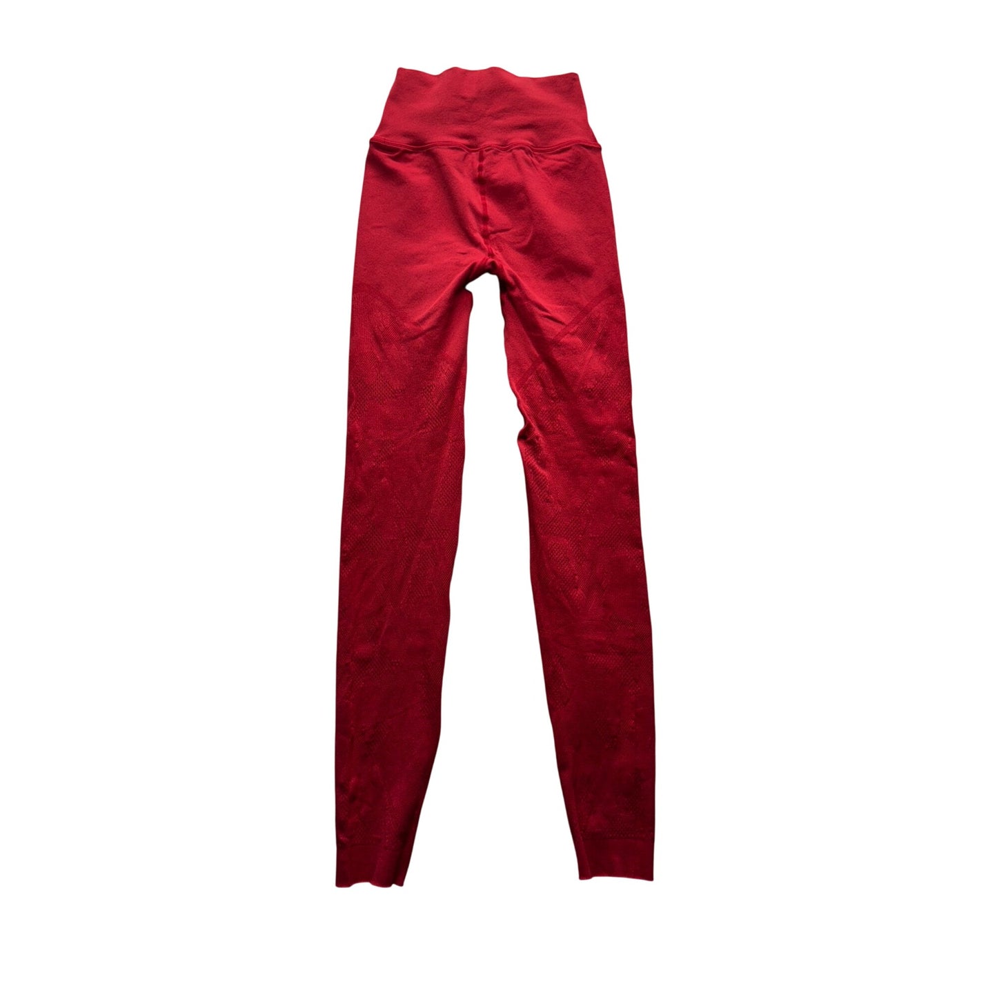 Fabletics Red Seamless High-Waisted Leggings #9184