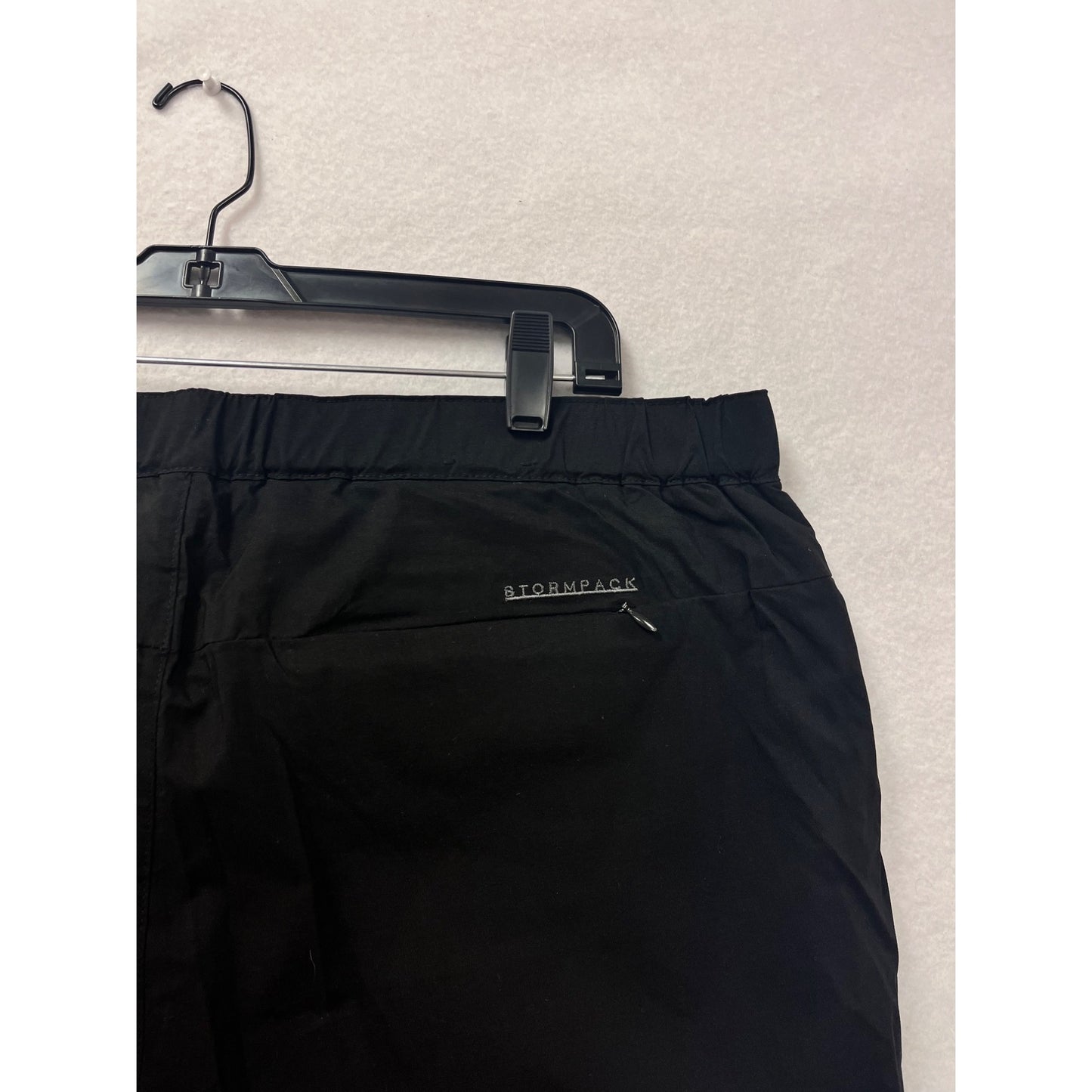 Womens 2XL Stormpack Black Fleece-Lined Pants #8396