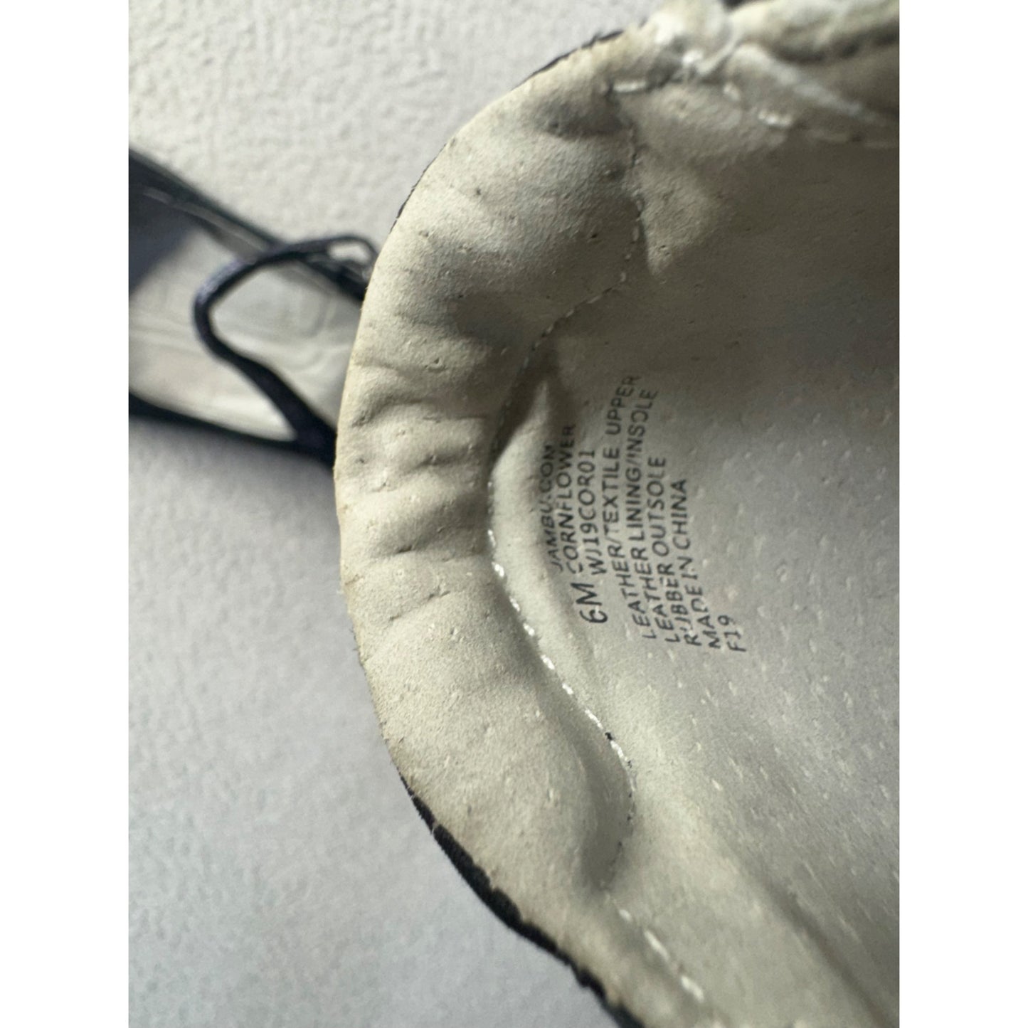 Jambu Black Suede Mary Jane Shoes W/ Memory Foam Insoles Size 8 #9470