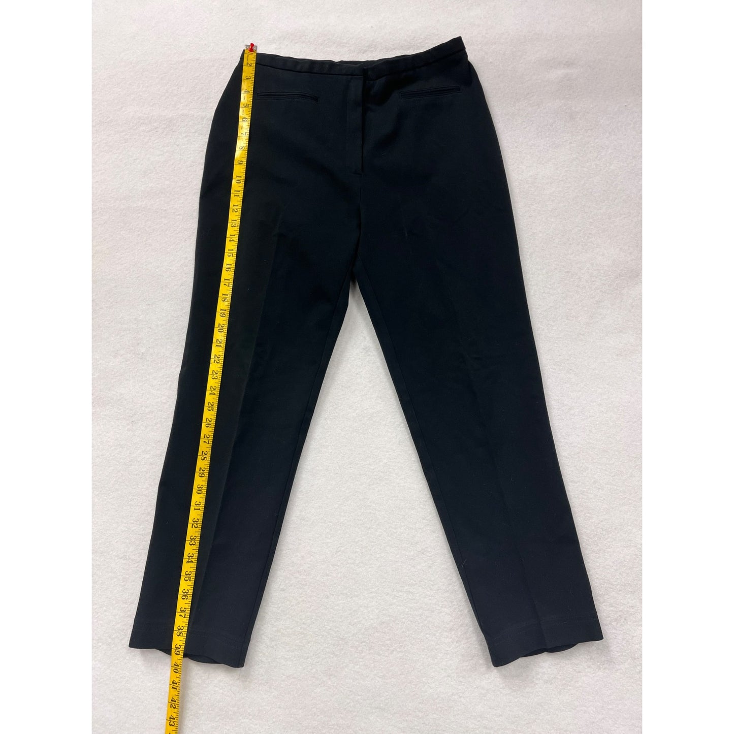 Women’s Vintage Express Black High-Waisted Trousers #6039