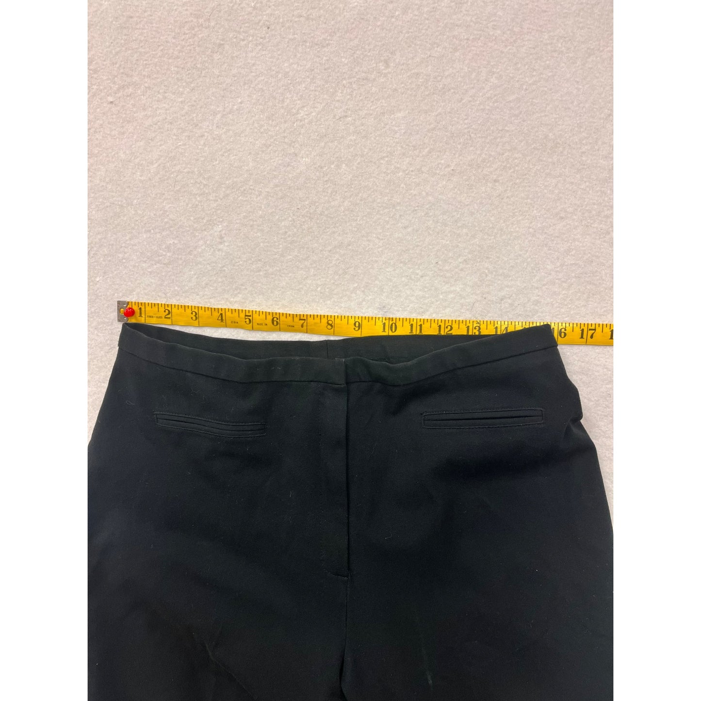 Women’s Vintage Express Black High-Waisted Trousers #6039