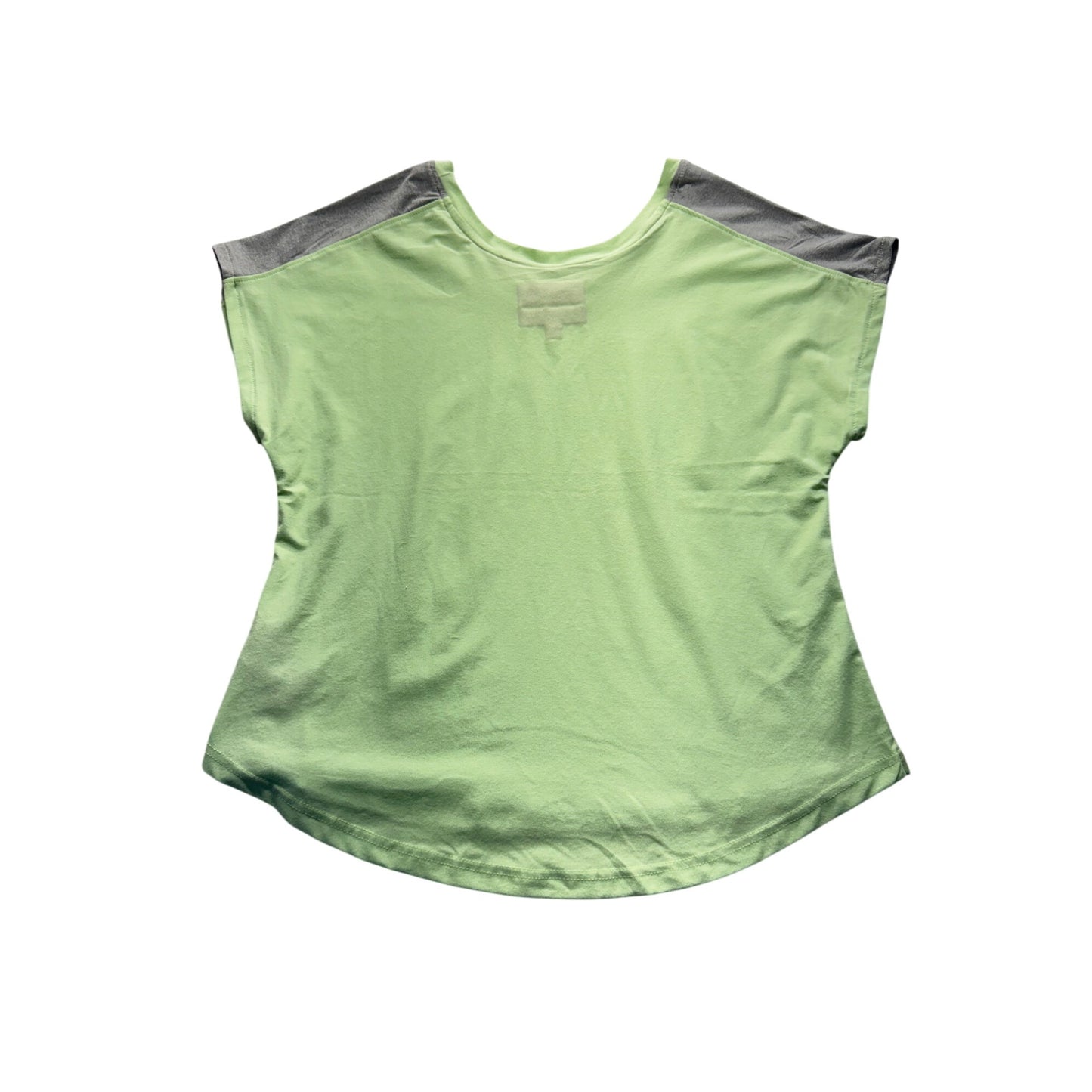Canada Weathergear Mint Green & Gray Short Sleeve Womens T-Shirt M #7824