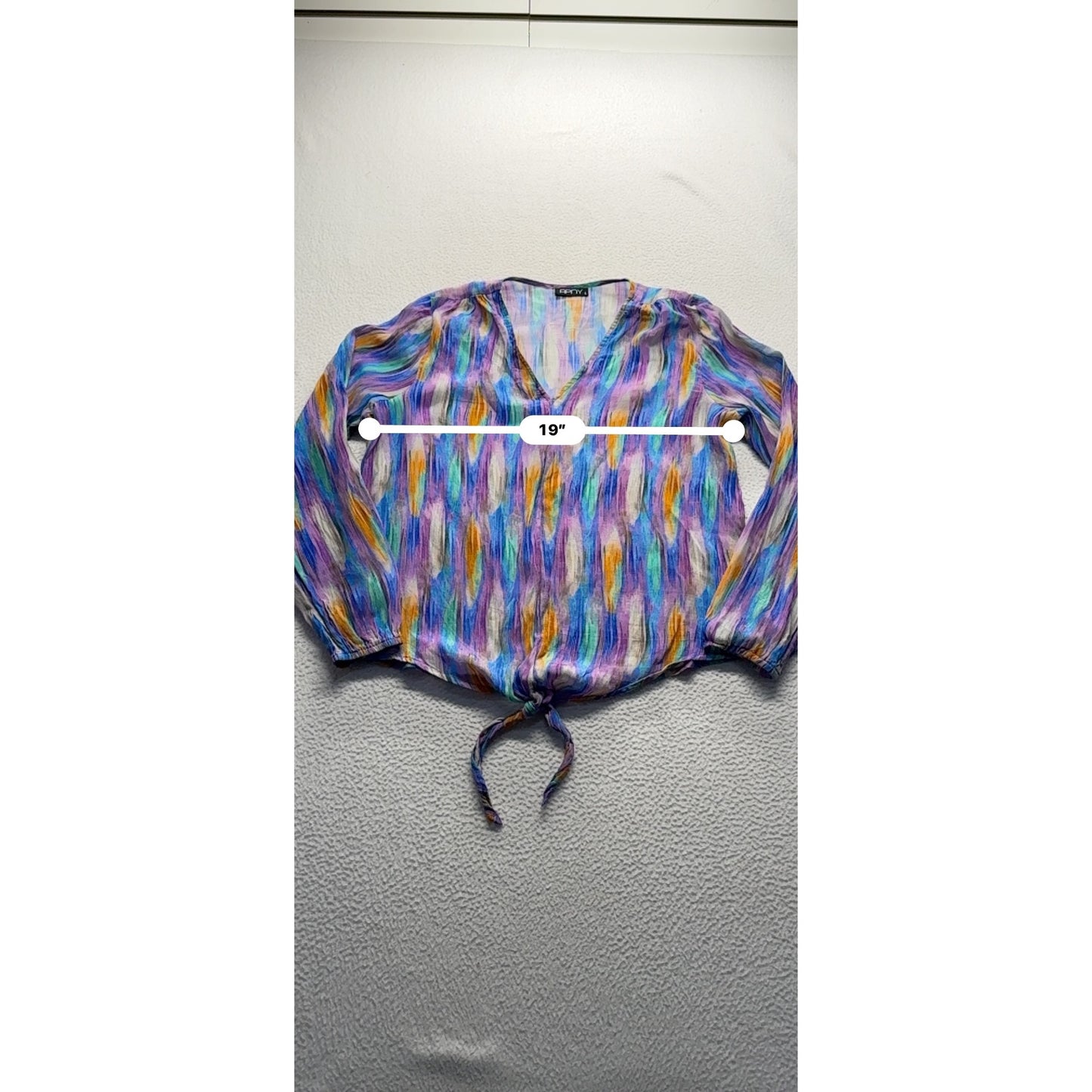 Apny Womens Multicolor Long Sleeve #7473