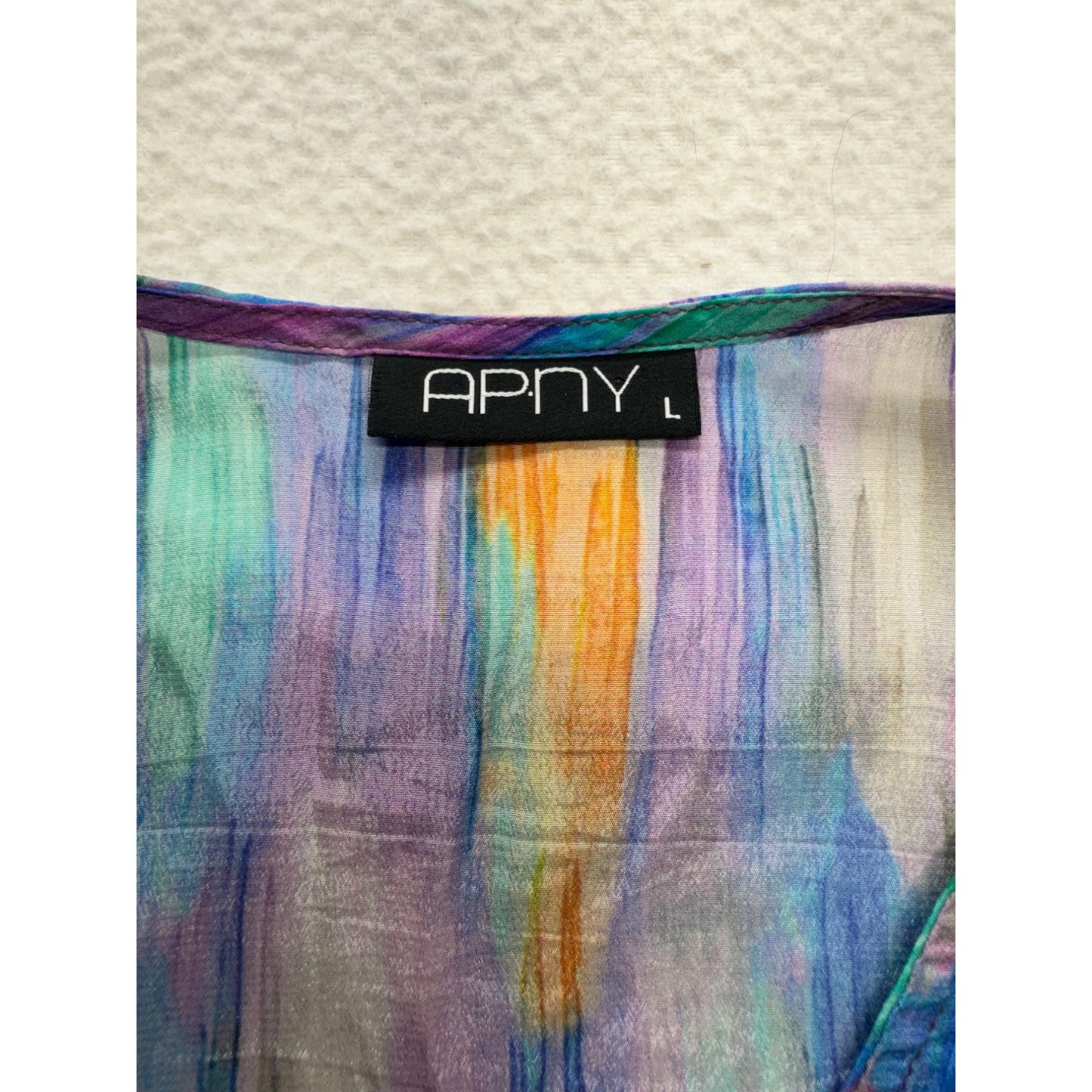 Apny Womens Multicolor Long Sleeve #7473