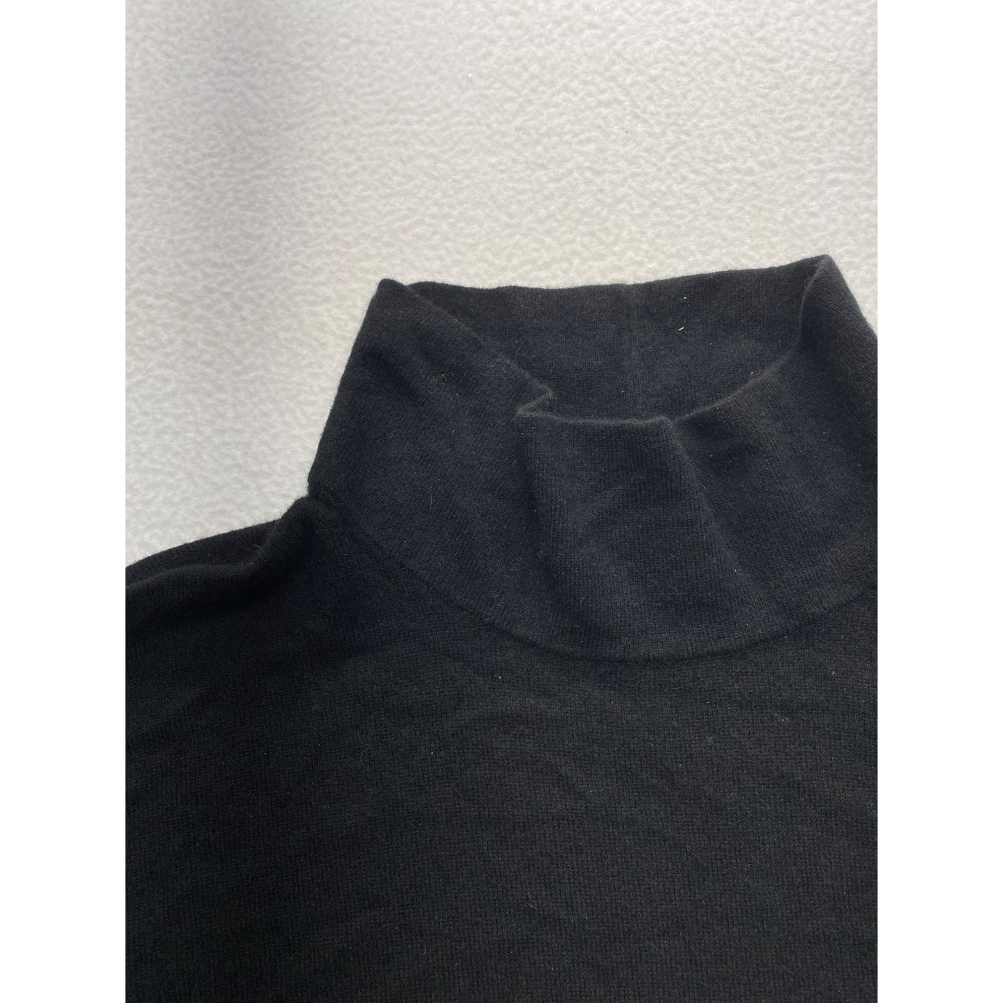 J.Jill Cashmere Black Turtleneck #5428