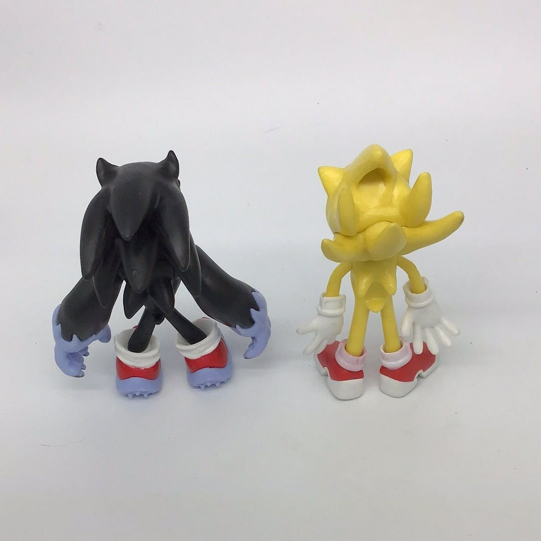 Super sonic and Shadow Action Figures