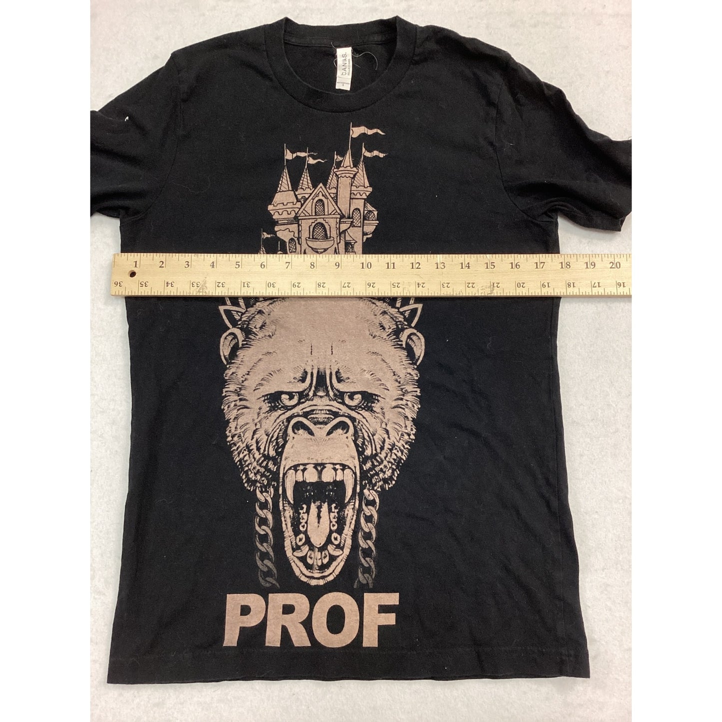 Canvas monkey t-shirt