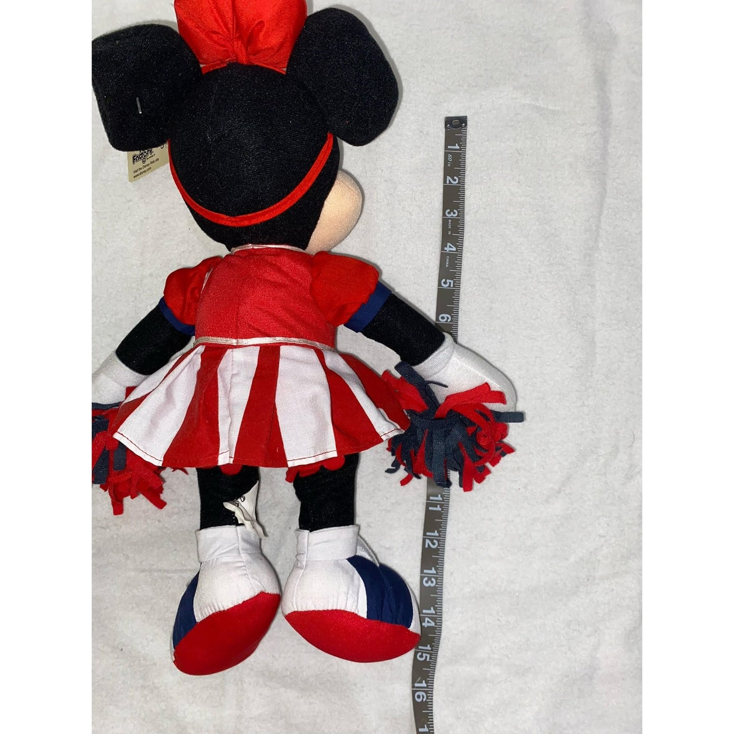 Minnie Mouse Cheerleader Plush