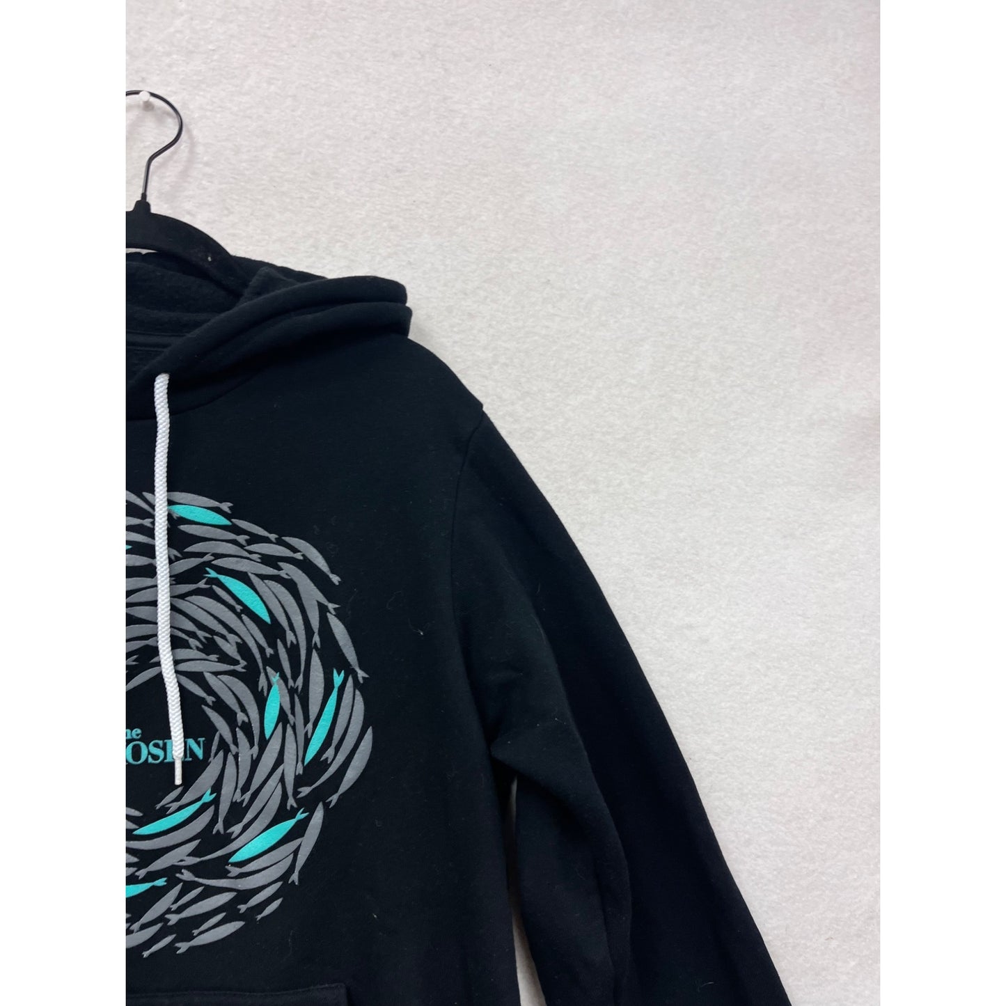 Bella + Canvas Mens Large “The Chosen” Black Hoodie #79A