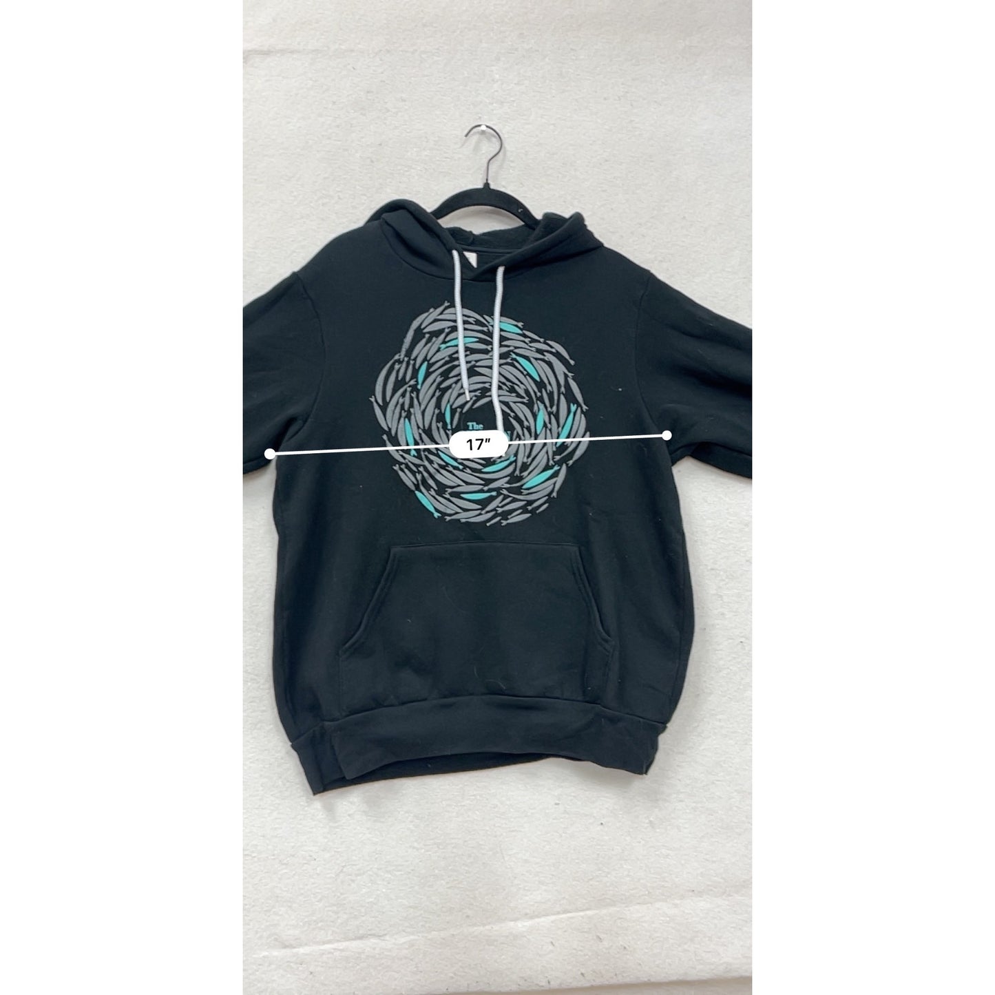 Bella + Canvas Mens Large “The Chosen” Black Hoodie #79A