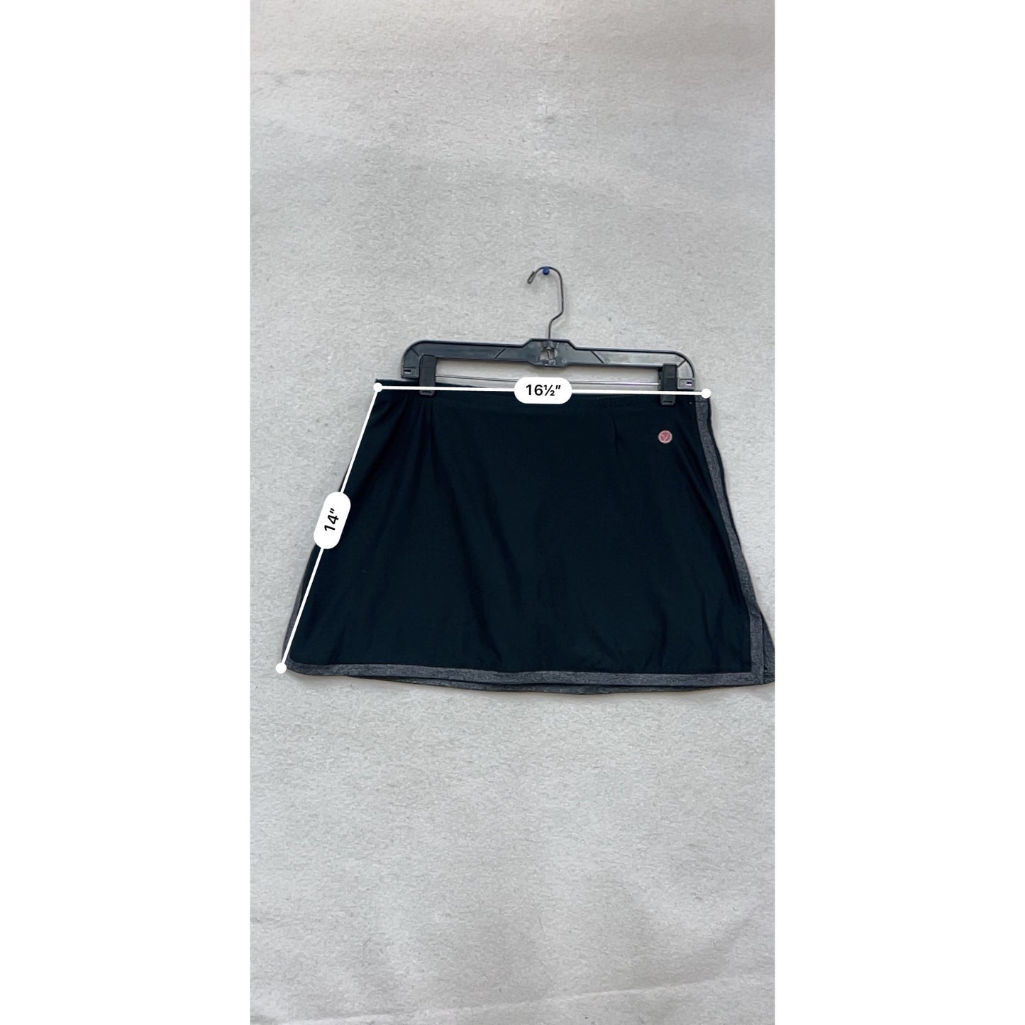 Vogo Athletic Black & Gray Skort #925A