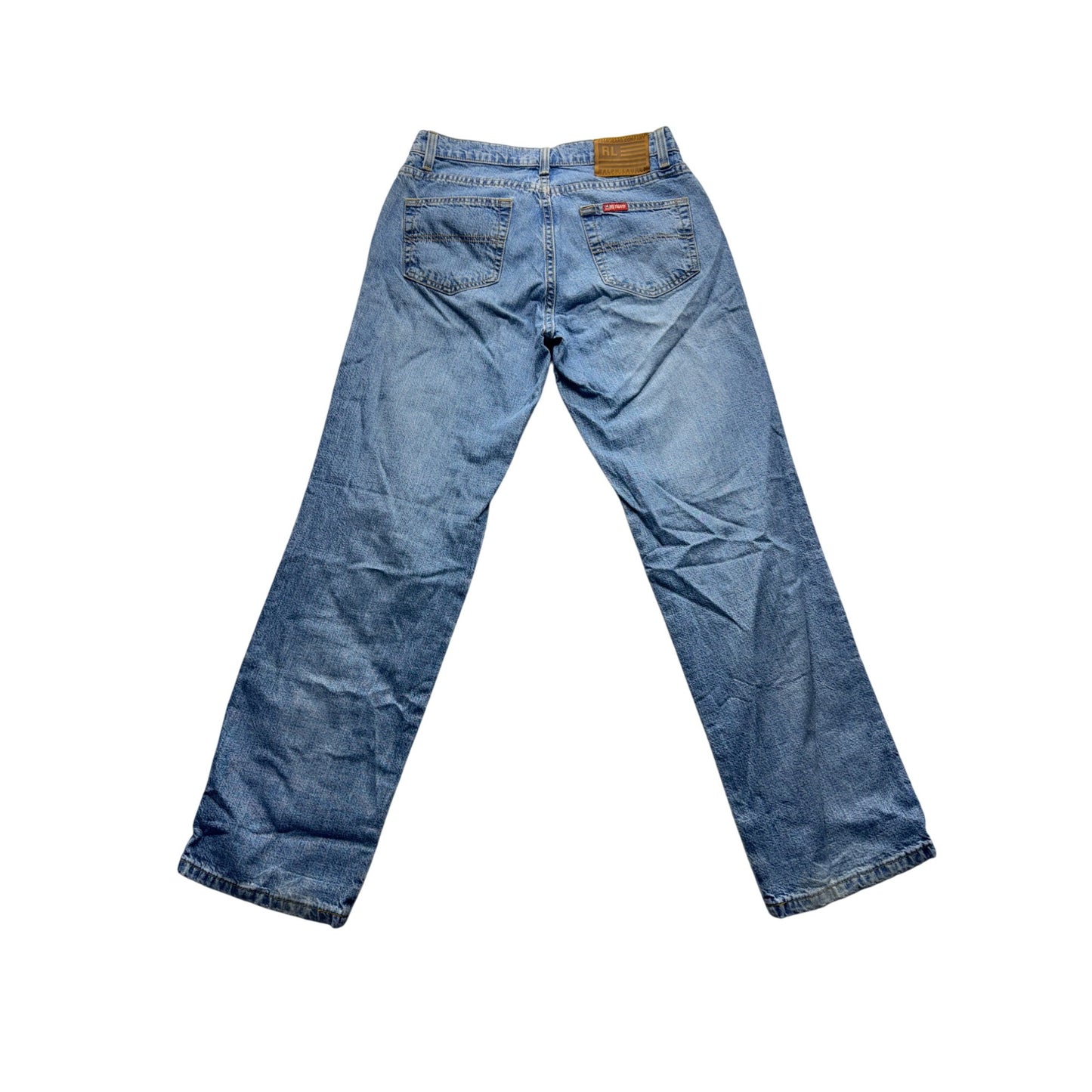 Vintage Polo Ralph LaurenJeans Size 42x29 Blue Denim Relaxed Fit #7969