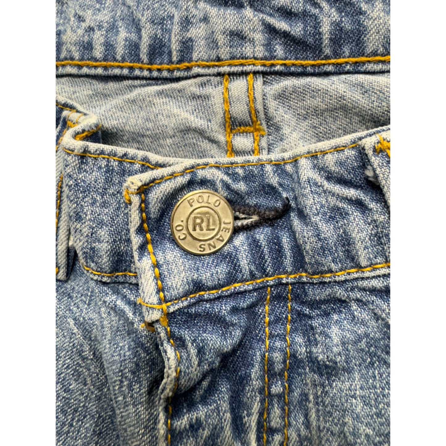 Vintage Polo Ralph LaurenJeans Size 42x29 Blue Denim Relaxed Fit #7969