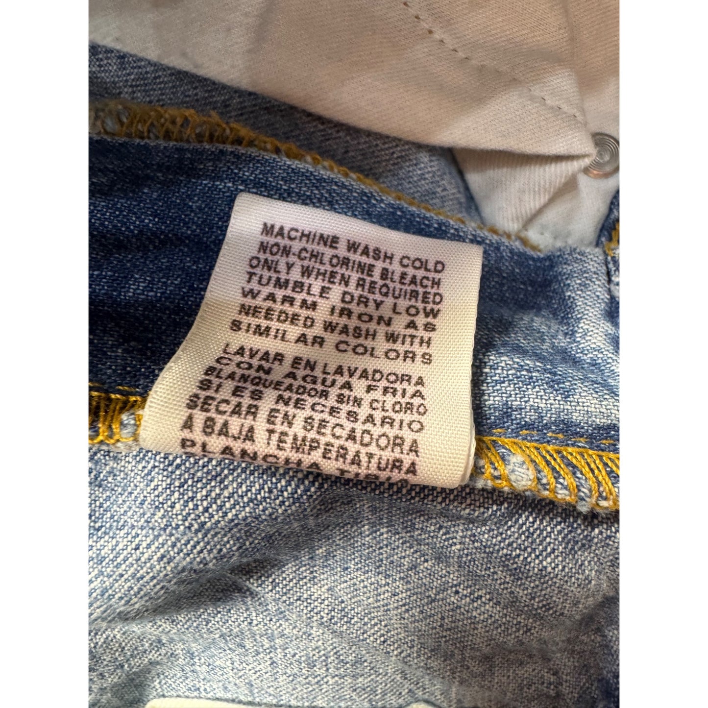 Vintage Polo Ralph LaurenJeans Size 42x29 Blue Denim Relaxed Fit #7969