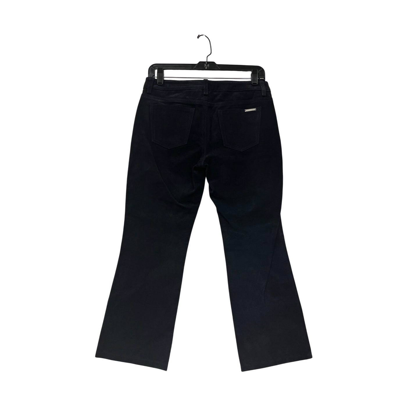 Michael Kors Womens Black Leather Pants Size 2 #8044