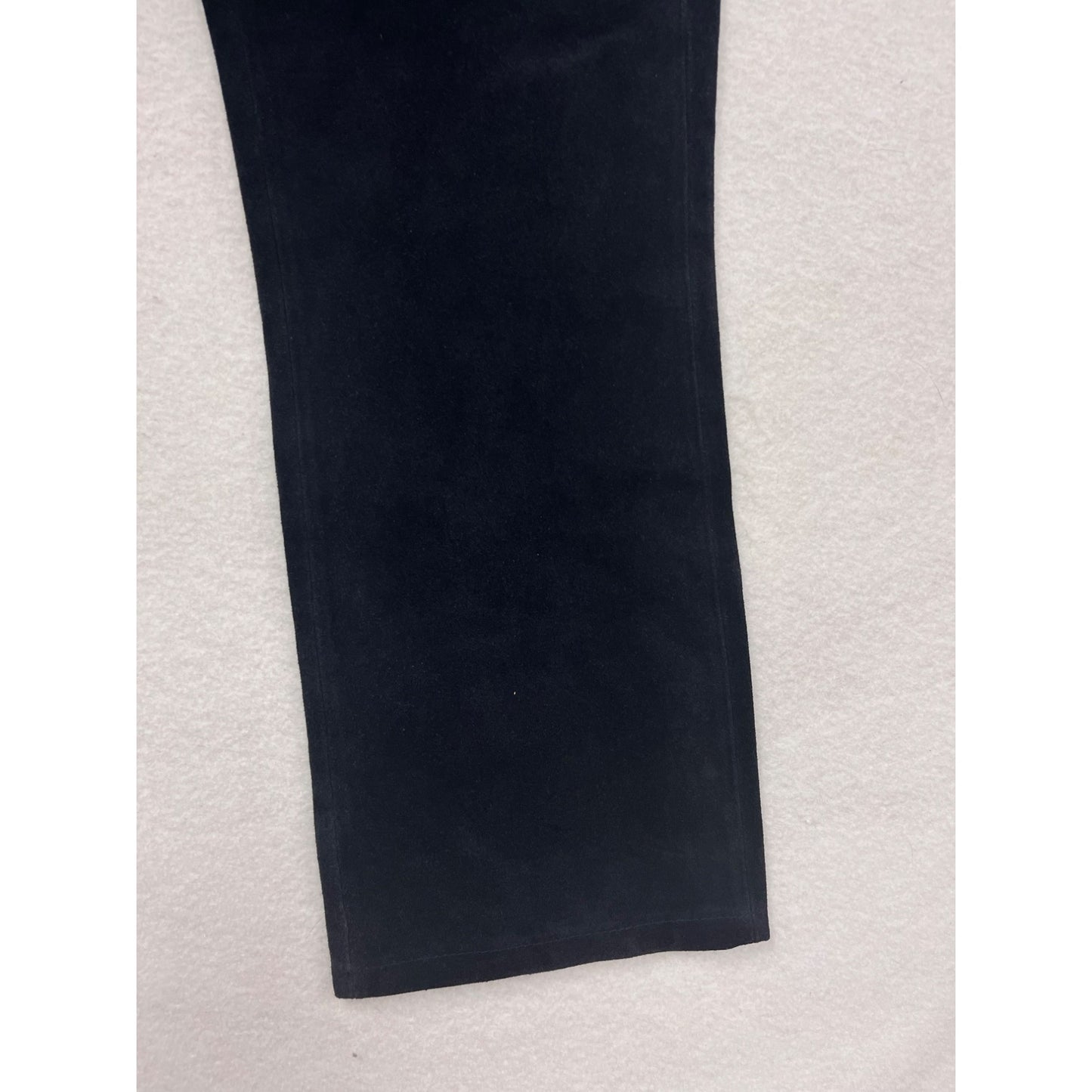 Michael Kors Womens Black Leather Pants Size 2 #8044