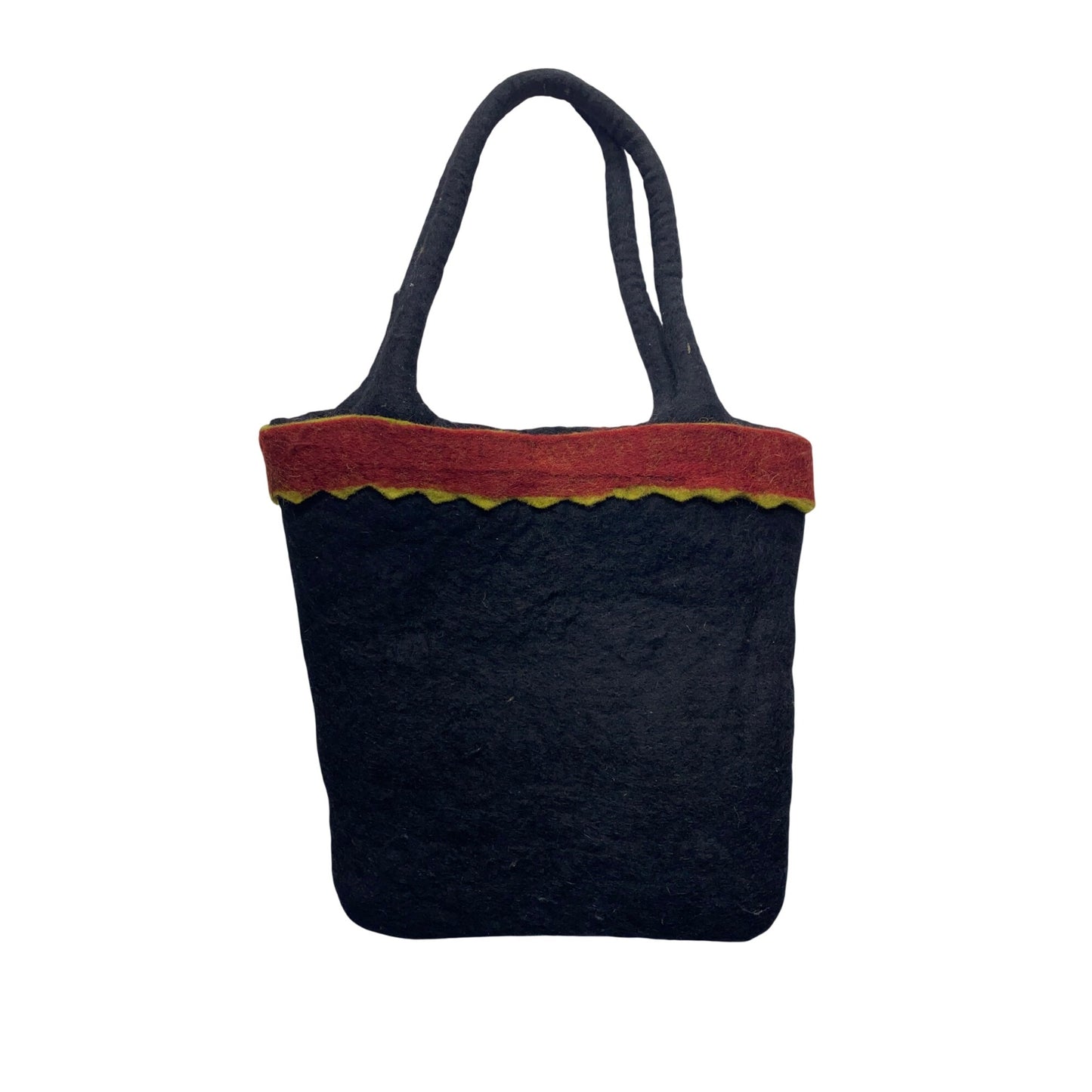 Rising tide Wool Felt Purse #5110