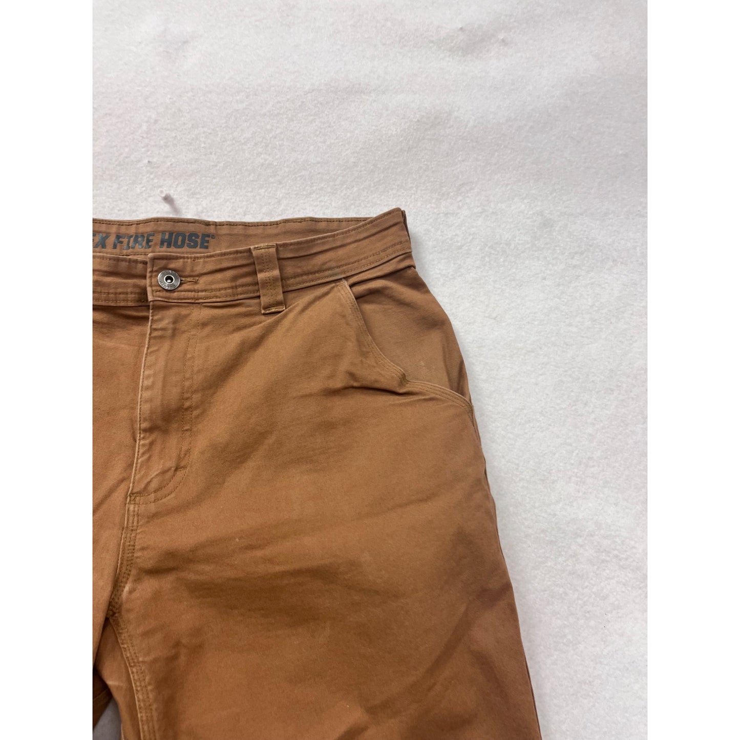 Mens Duluth Trading Co Relaxed Fit Flex Fire Hose Pants 34X30 #8047