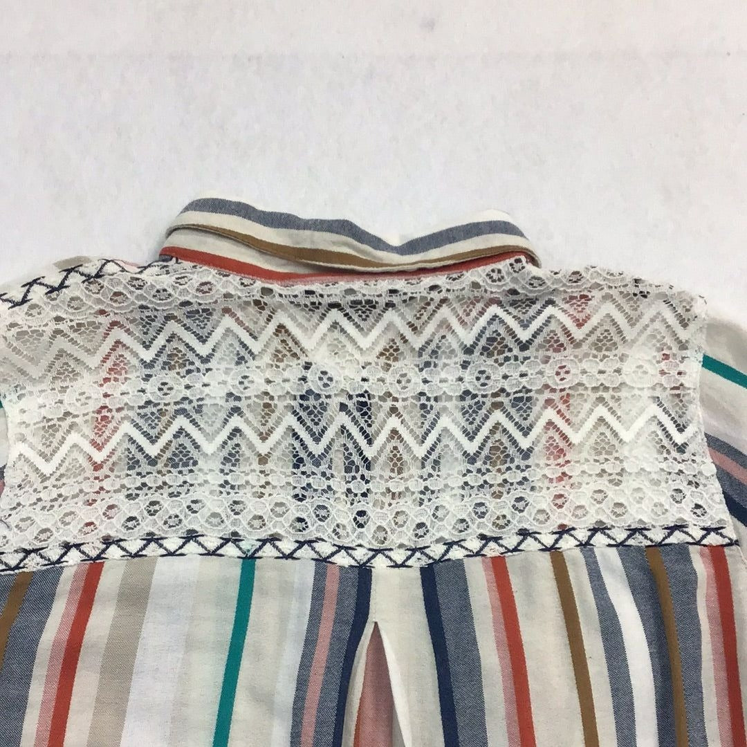 Women’s Striped Button Up
