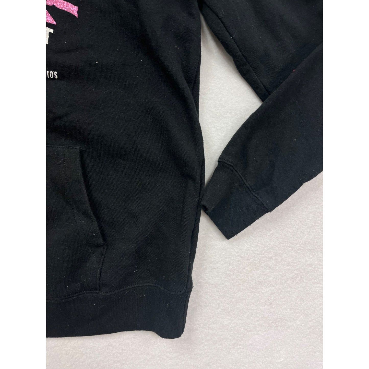 John Deere Womens Medium Black Hoodie #6241