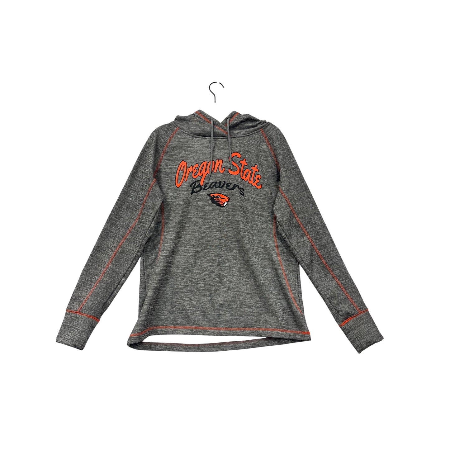 Oregon State Beavers Hoodie L By Colosseum 100% Polyester Pullover #8134