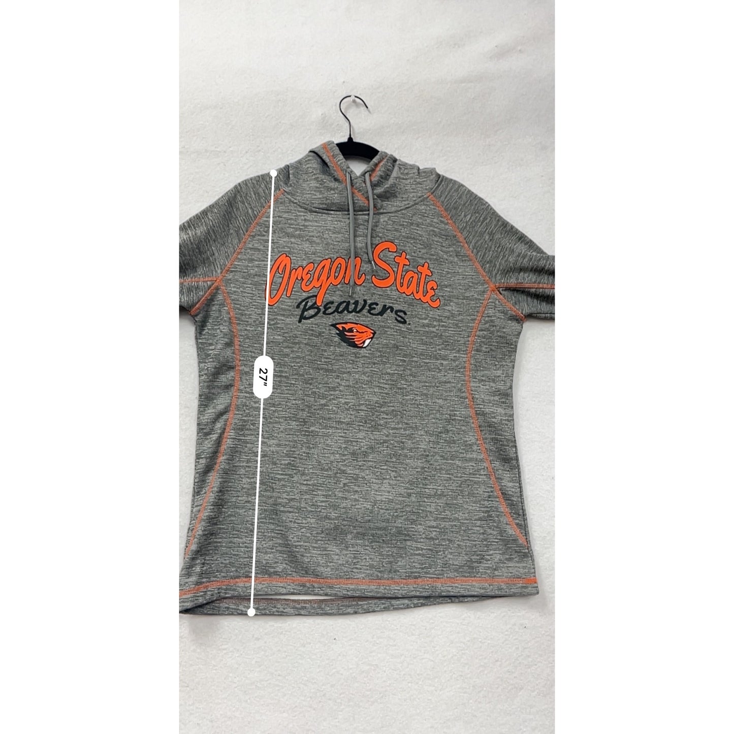 Oregon State Beavers Hoodie L By Colosseum 100% Polyester Pullover #8134