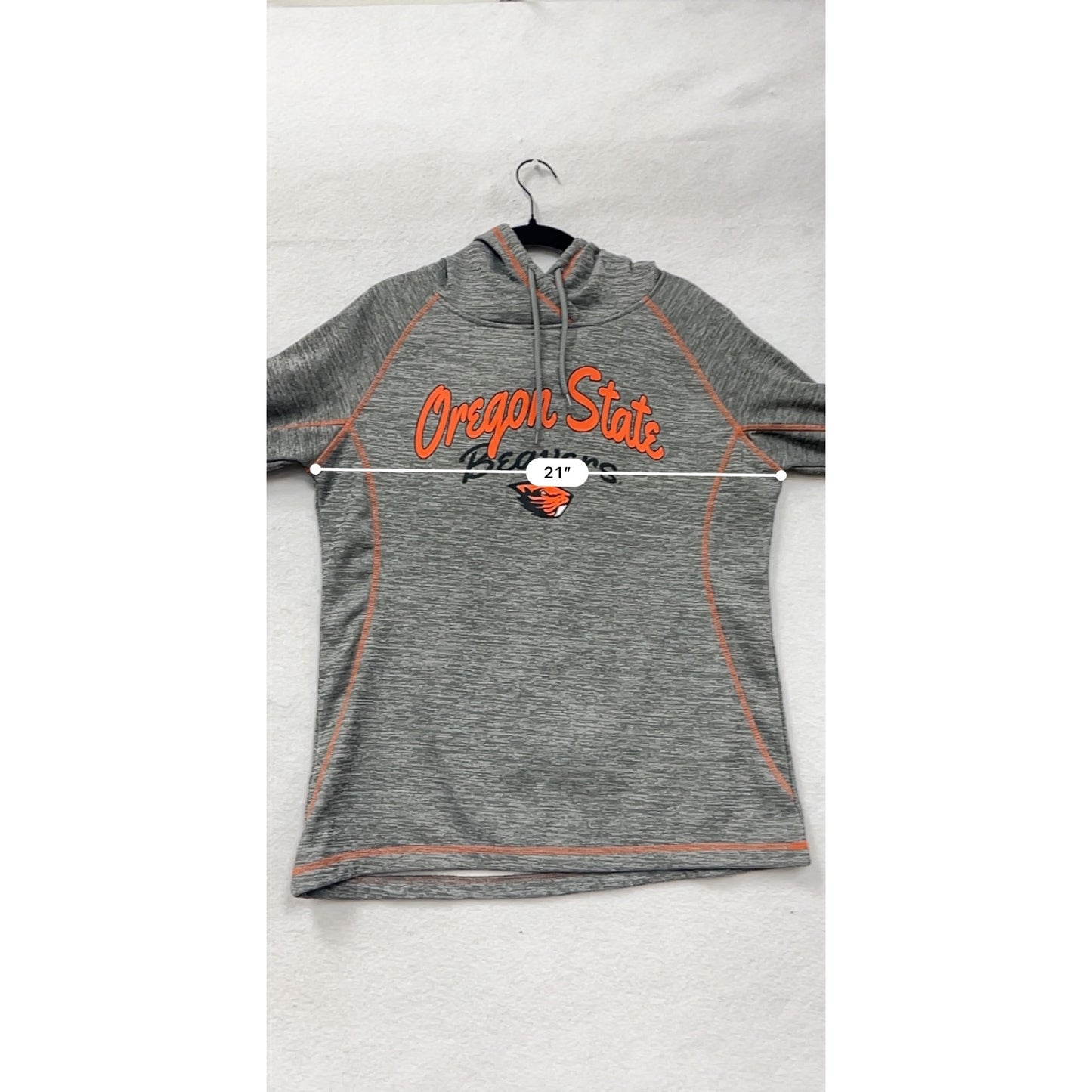 Oregon State Beavers Hoodie L By Colosseum 100% Polyester Pullover #8134