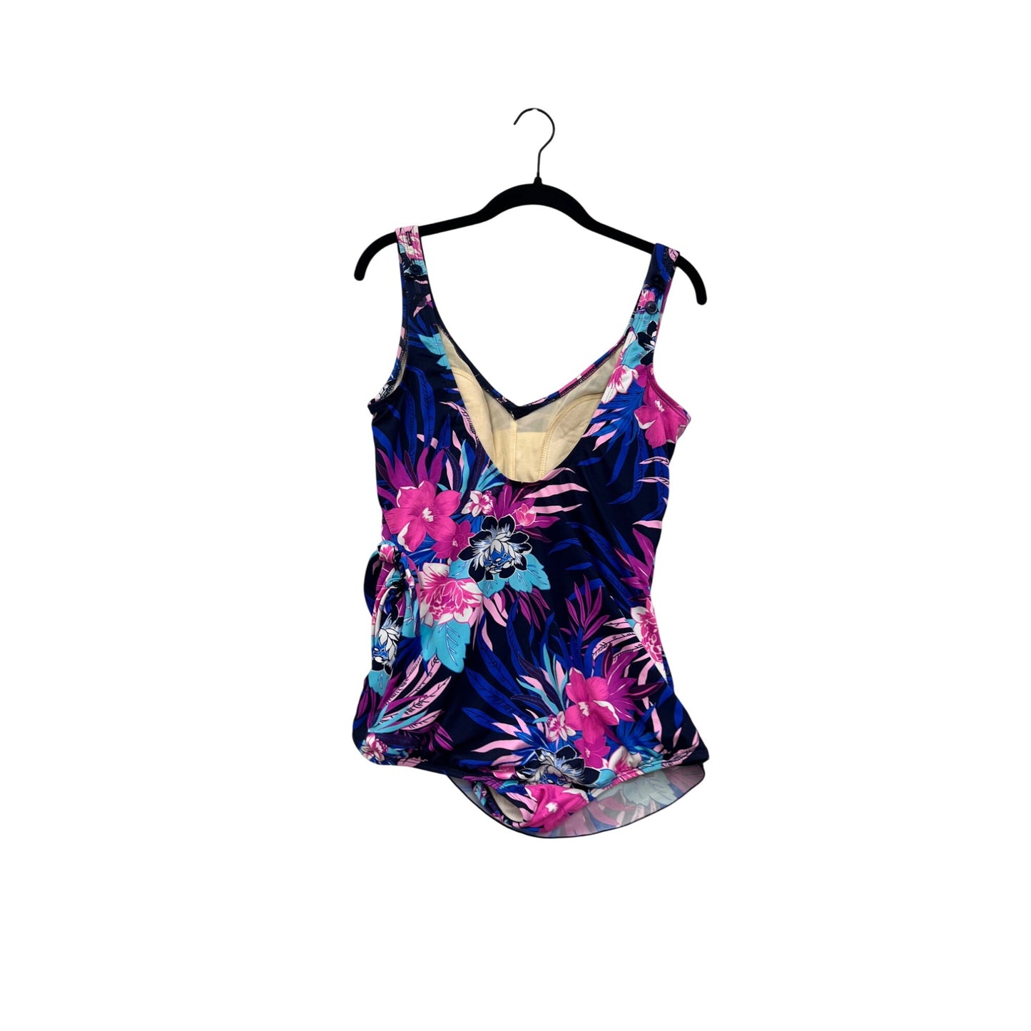 Roxanne Womens Floral 34D Swimsuit #8419