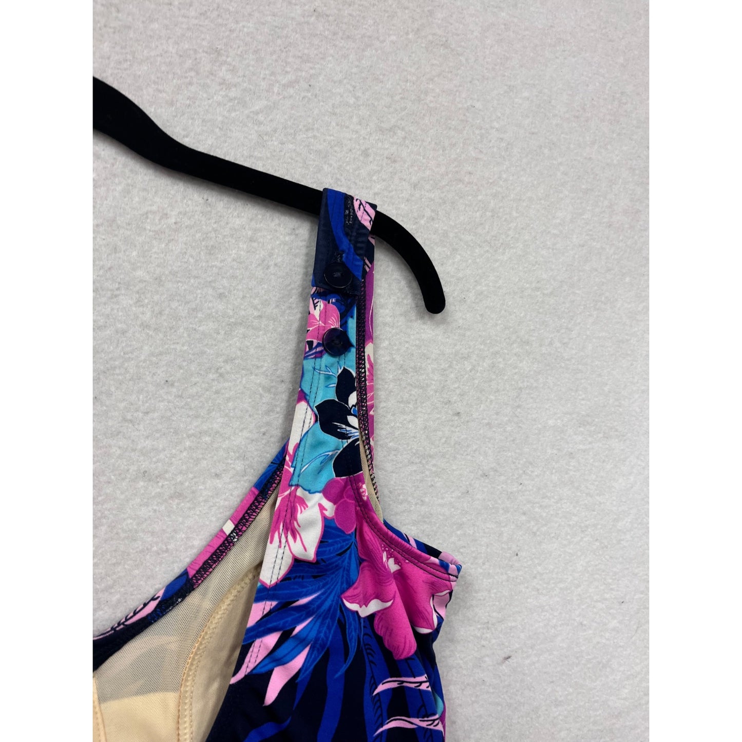 Roxanne Womens Floral 34D Swimsuit #8419