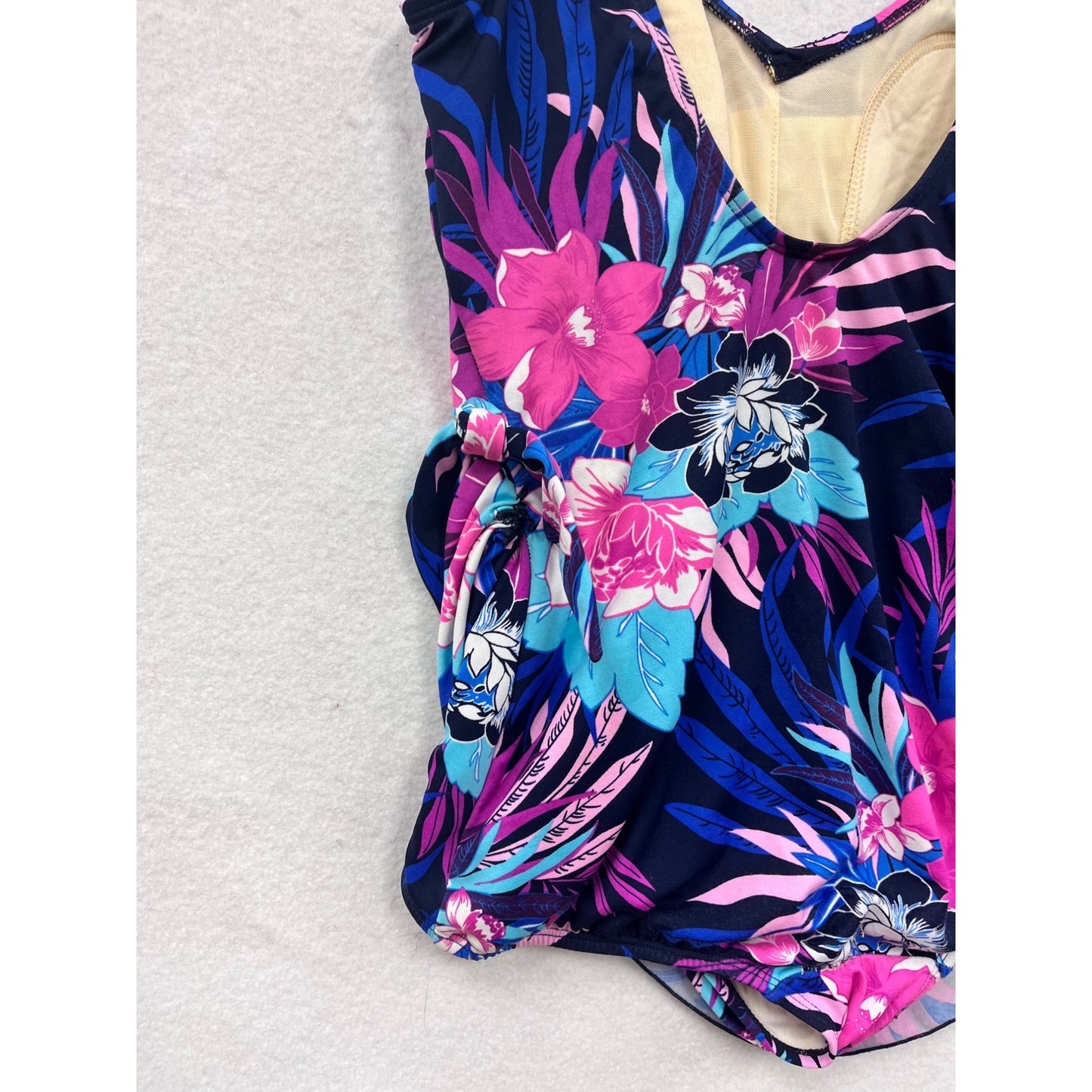 Roxanne Womens Floral 34D Swimsuit #8419