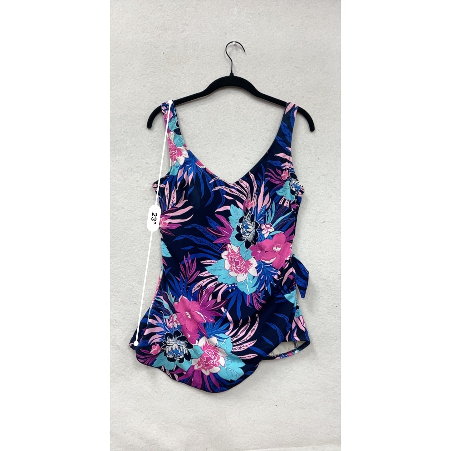 Roxanne Womens Floral 34D Swimsuit #8419