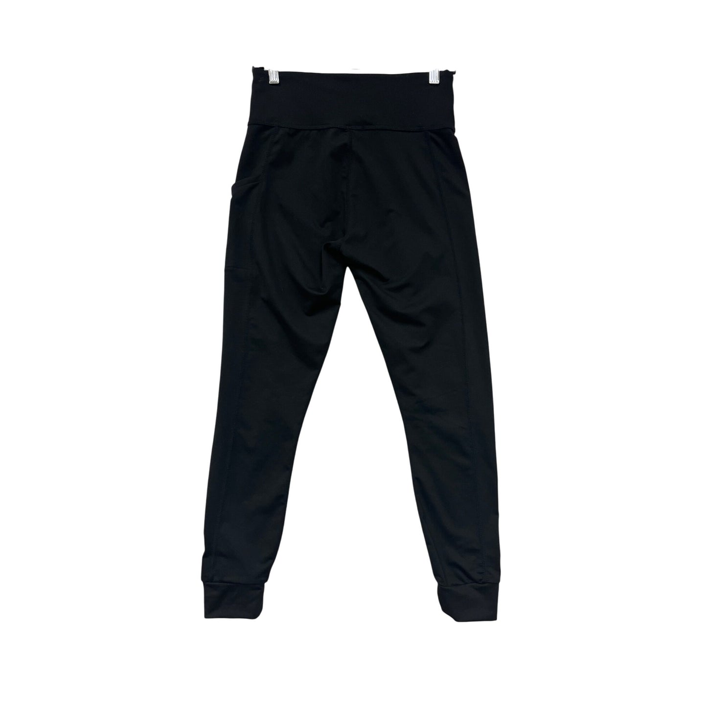Puma Womens Black Jogger Pants W/ Side Pocket Medium #6862