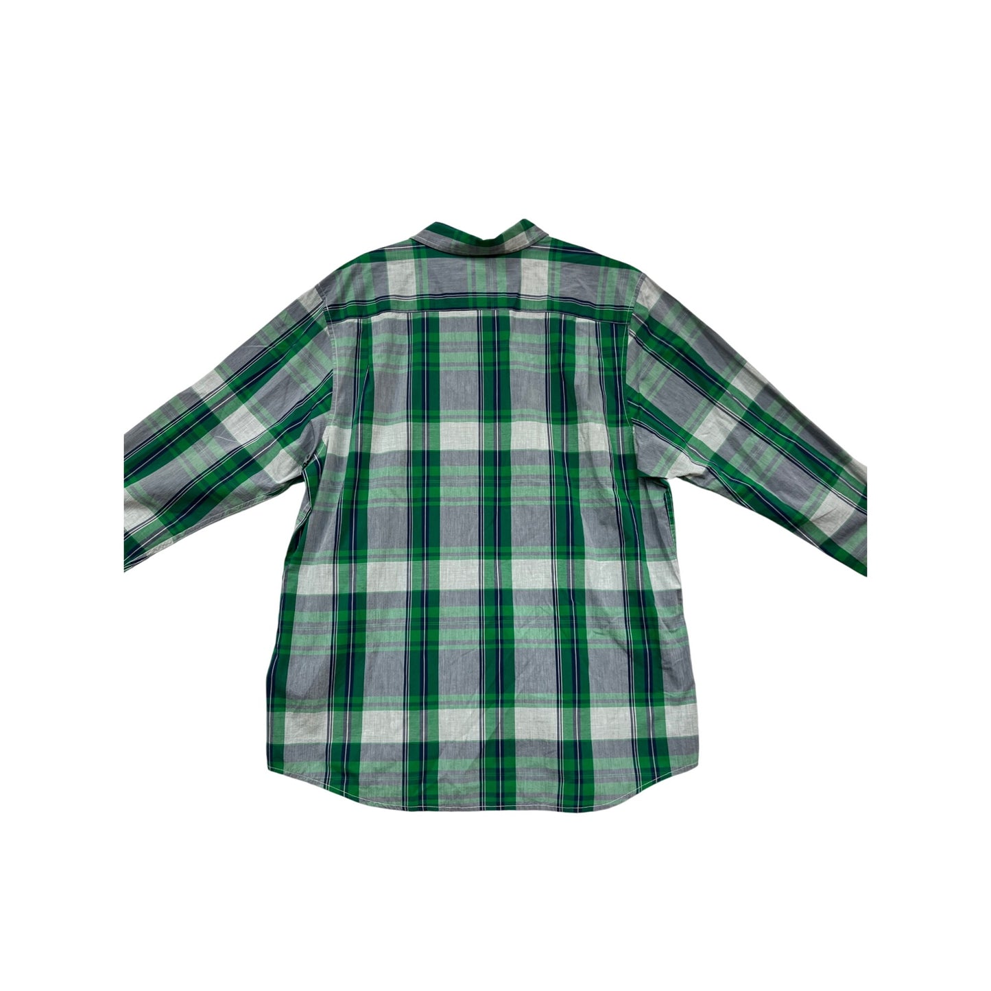 The North Face Plaid Long Sleeve Button-Up Shirt Size XL #948A