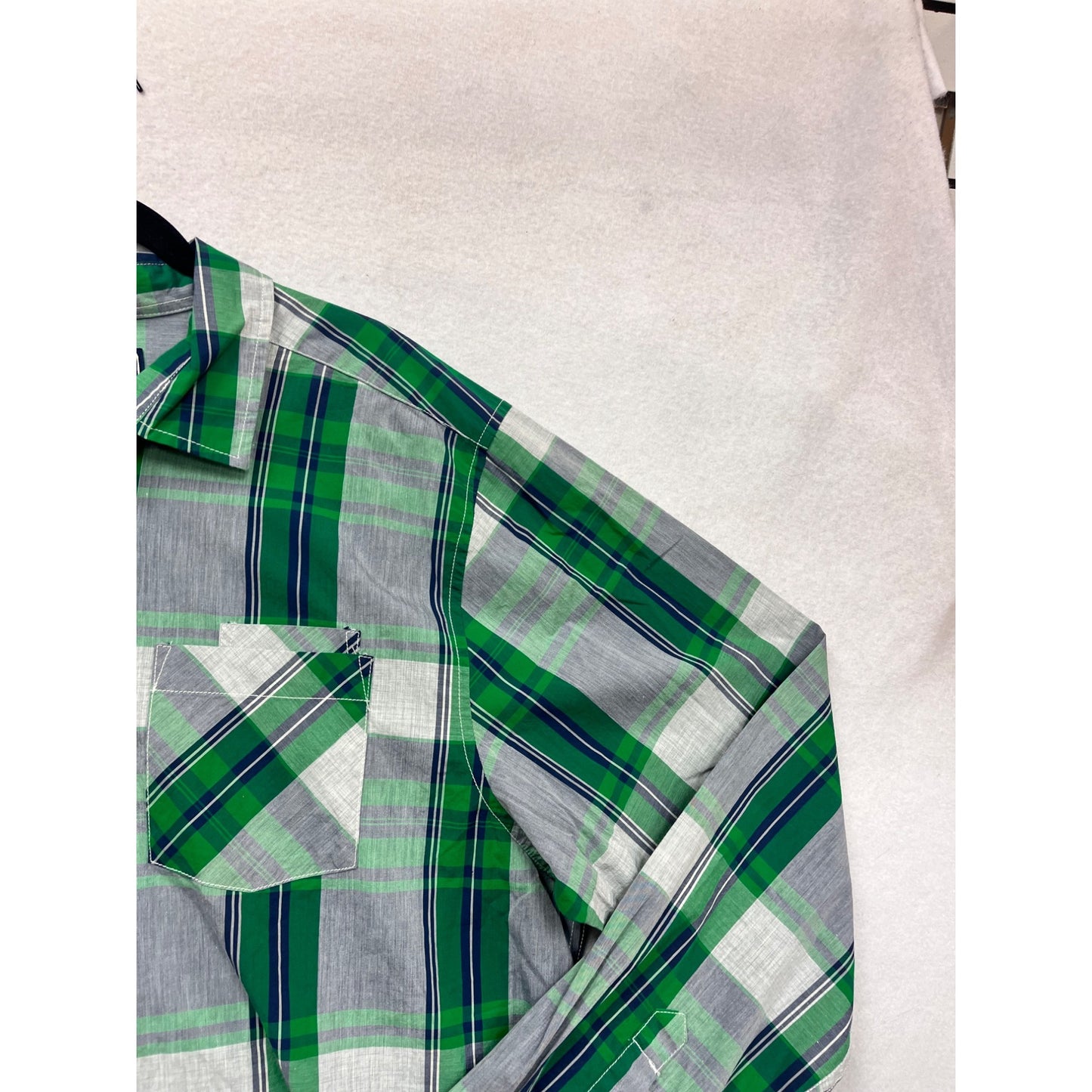The North Face Plaid Long Sleeve Button-Up Shirt Size XL #948A