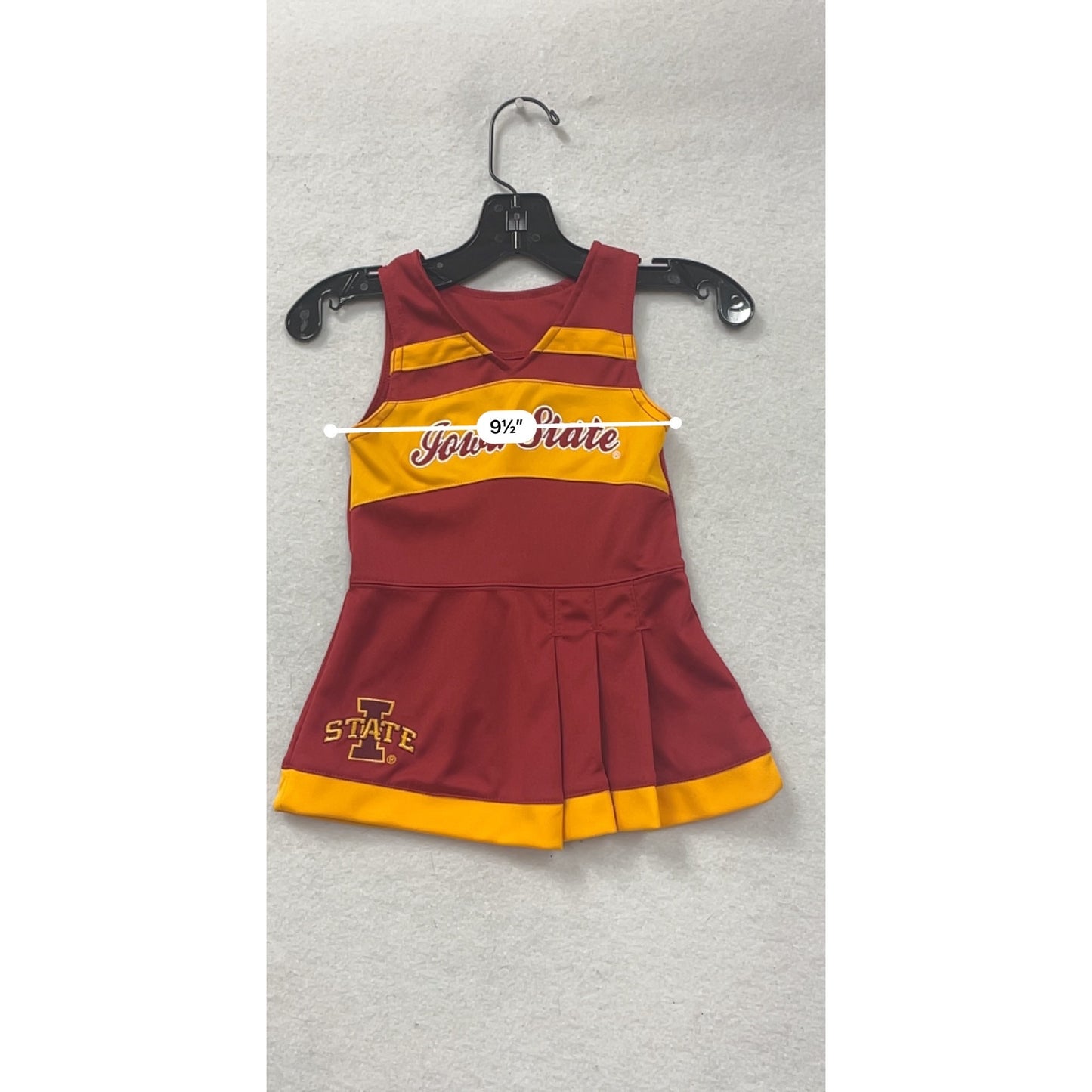 Iowa State Baby Girls Cheerleader Dress 12M Gen2 #8082