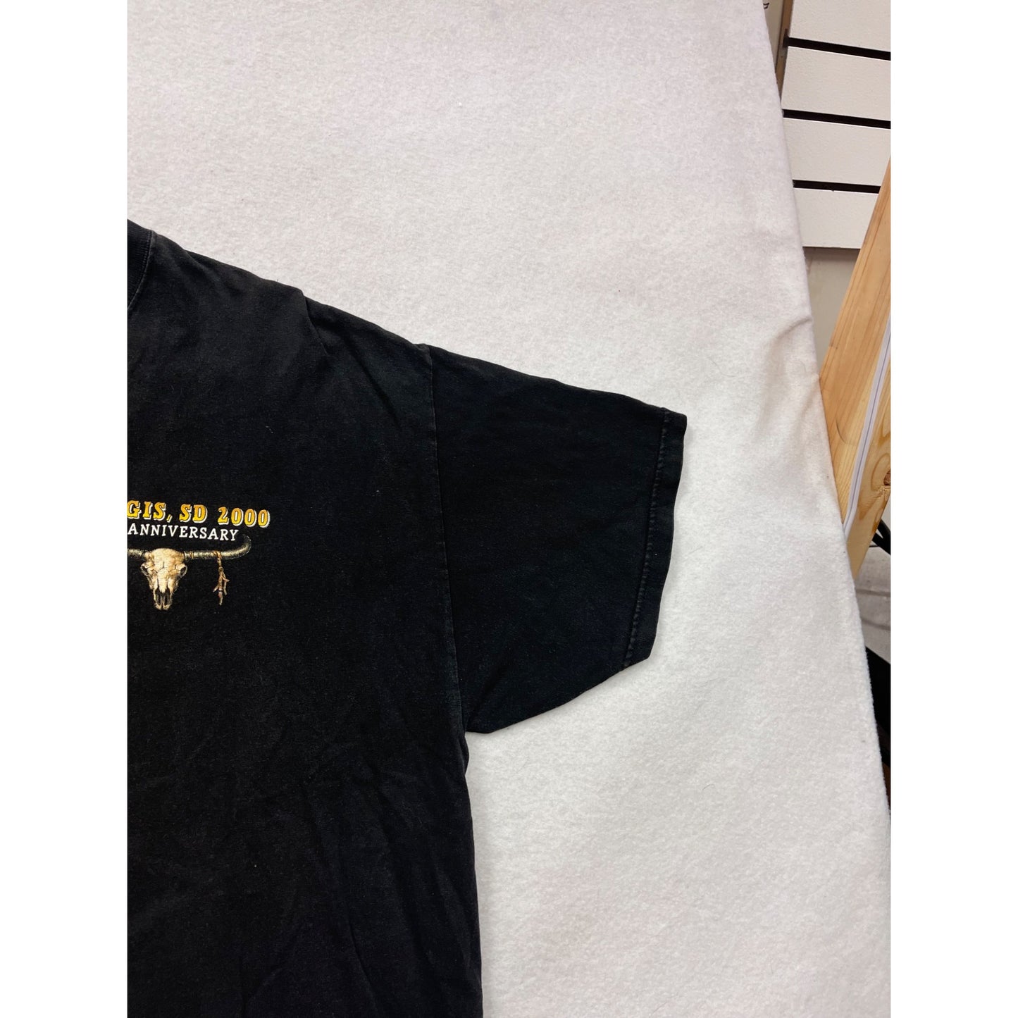 Sturgis SD 60th Anniversary Black T-Shirt XL #8423