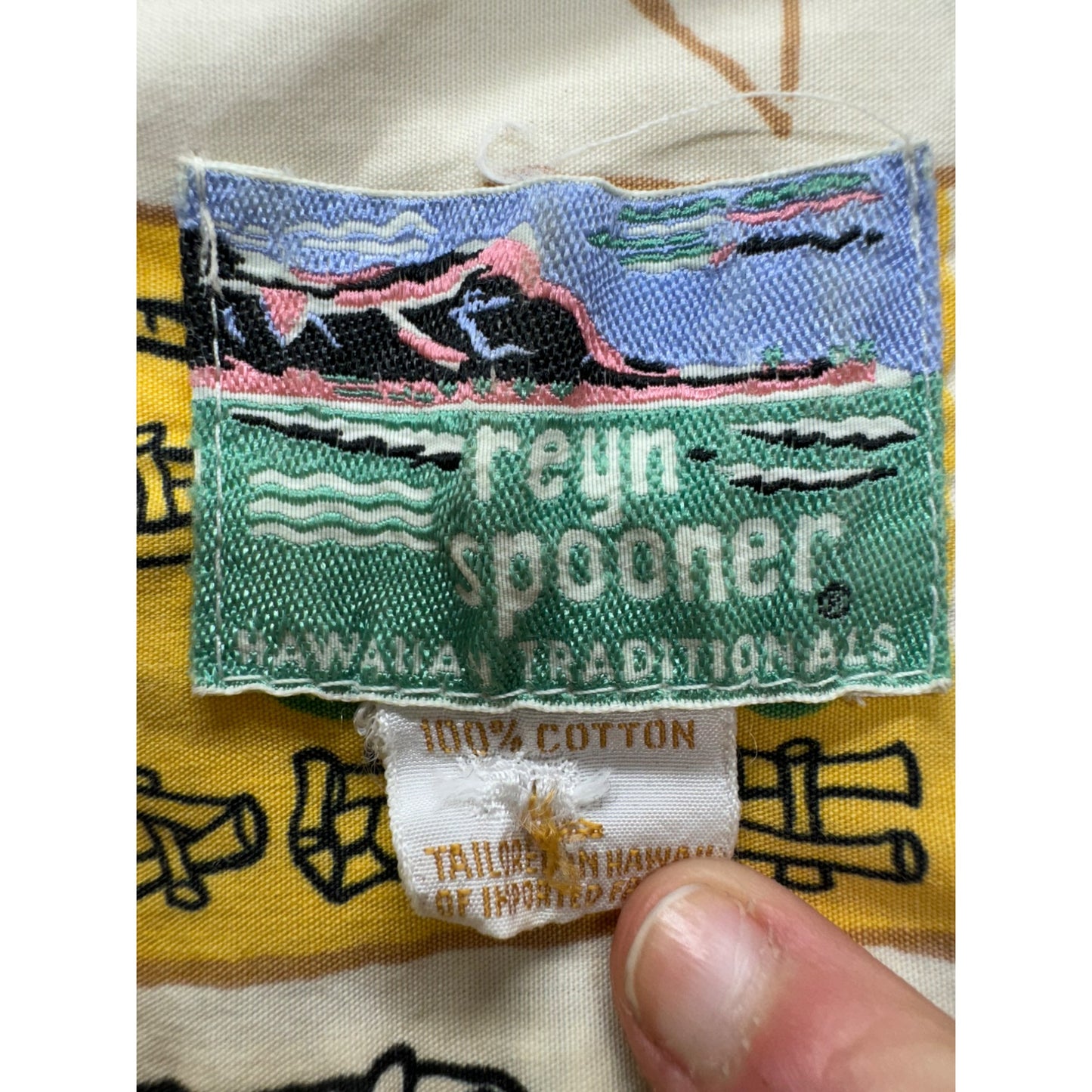 Men’s Vintage Reyn Spooner Casual Button Down #5793
