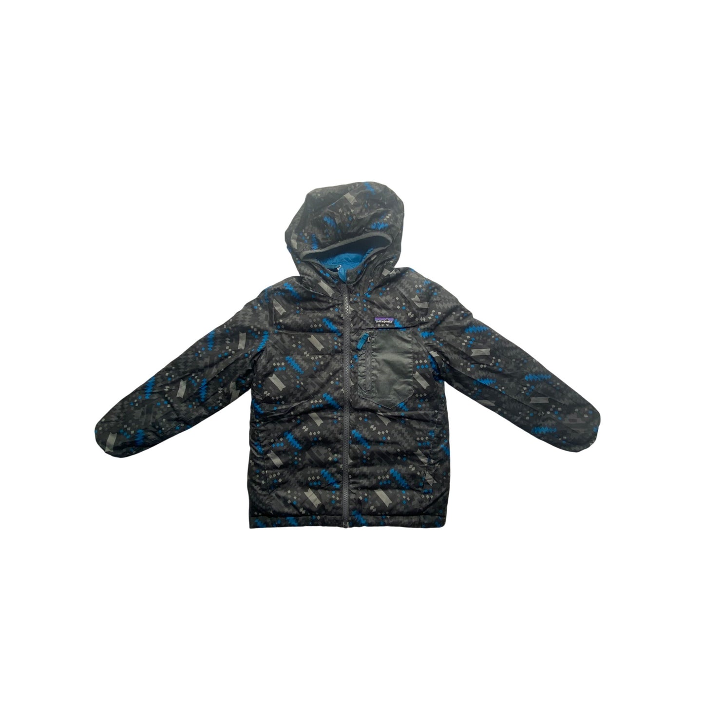 Patagonia Kids Reversible Hooded Puffer Jacket #7009