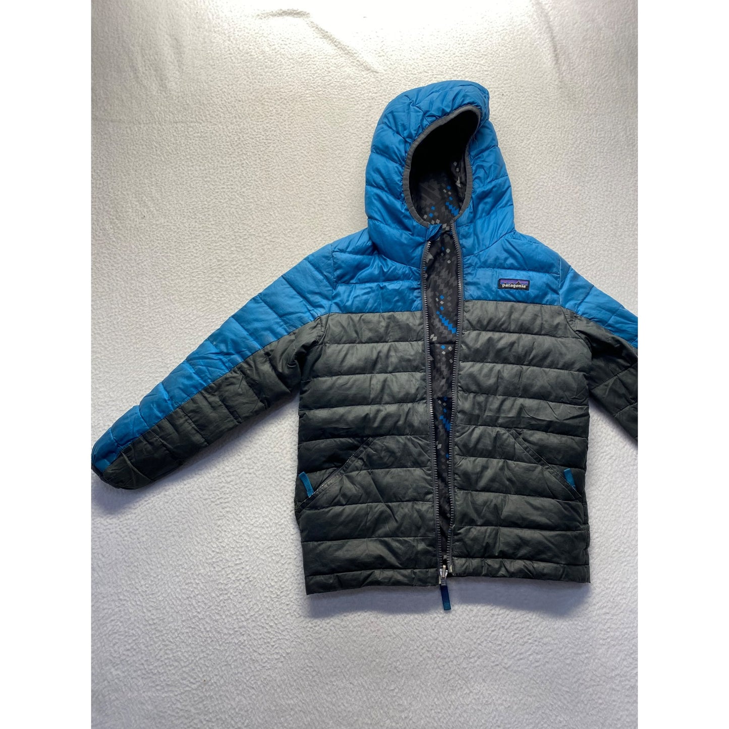 Patagonia Kids Reversible Hooded Puffer Jacket #7009