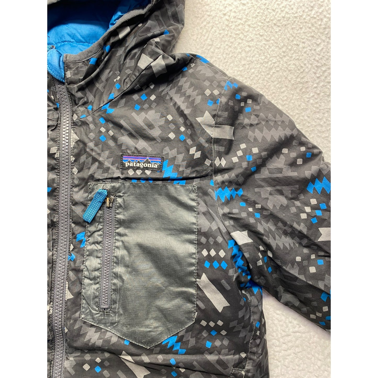 Patagonia Kids Reversible Hooded Puffer Jacket #7009