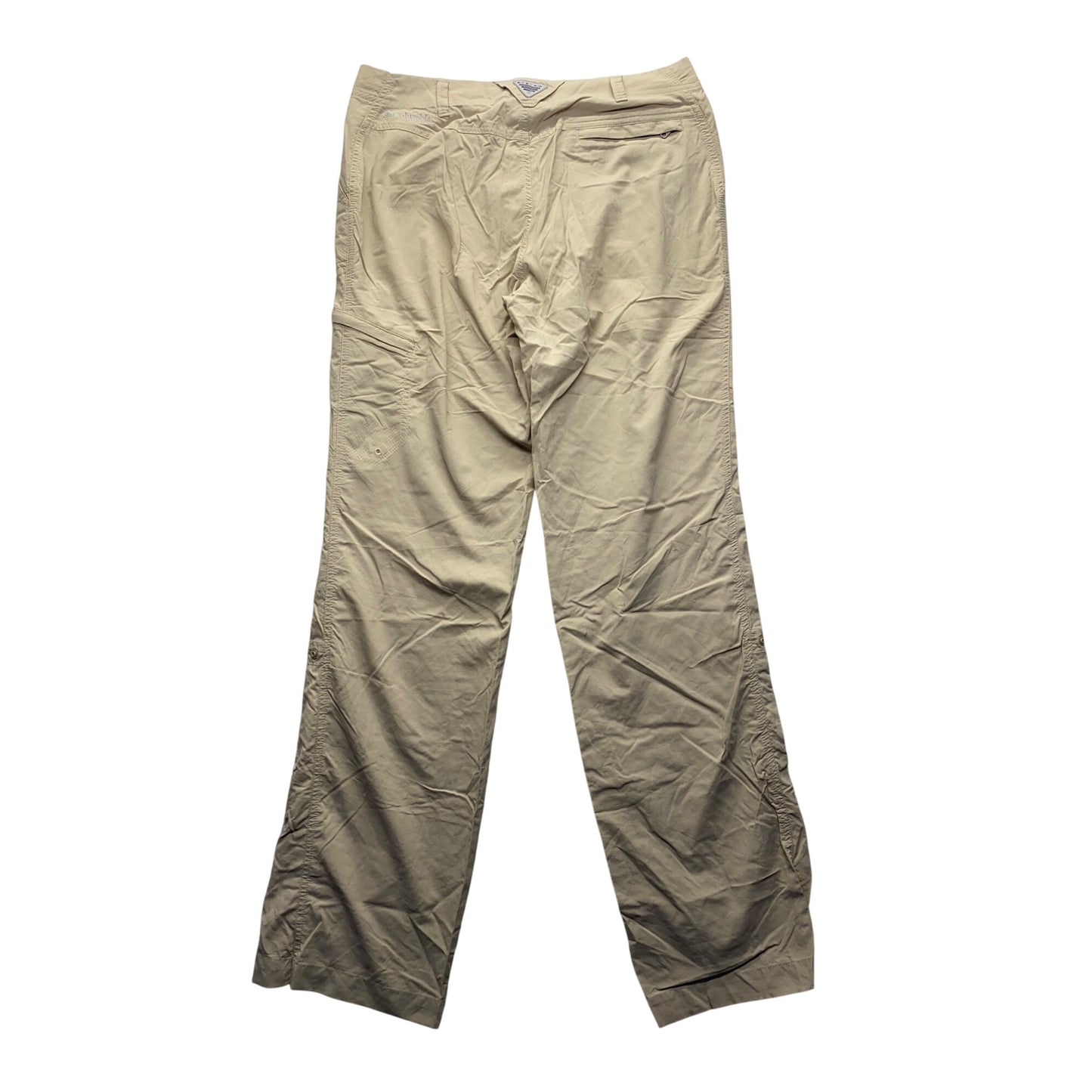 Columbia Womens Beige Nylon Cargo Pants Size 6 #7116