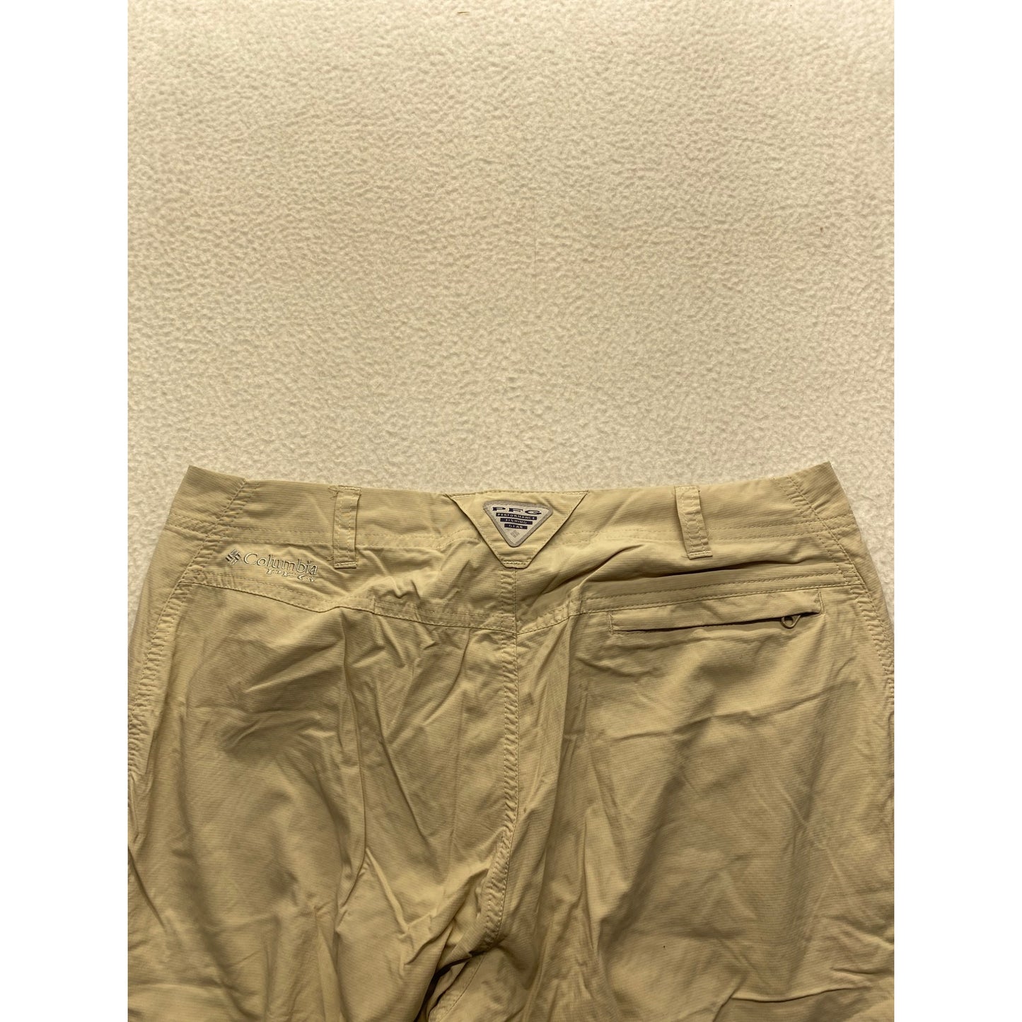 Columbia Womens Beige Nylon Cargo Pants Size 6 #7116
