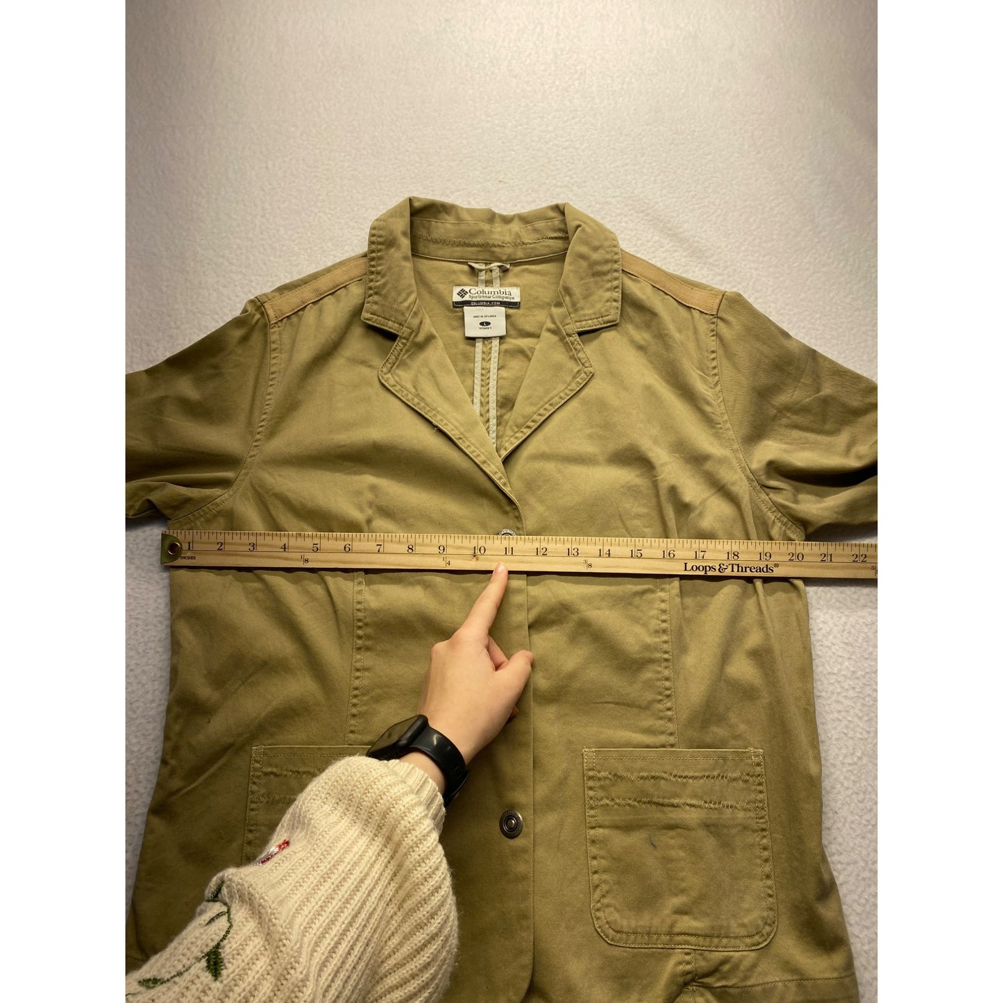 Women’s 100% cotton Columbia jacket #5352