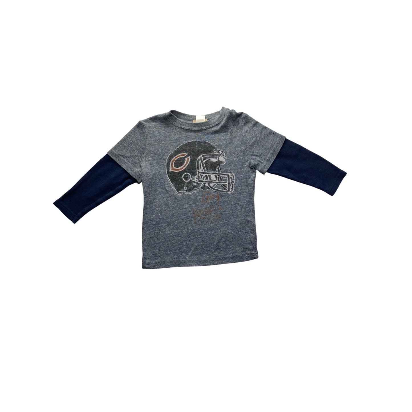 VNTG Chicago Bears Junk Food Baby Gap Long Sleeve Tee #7310