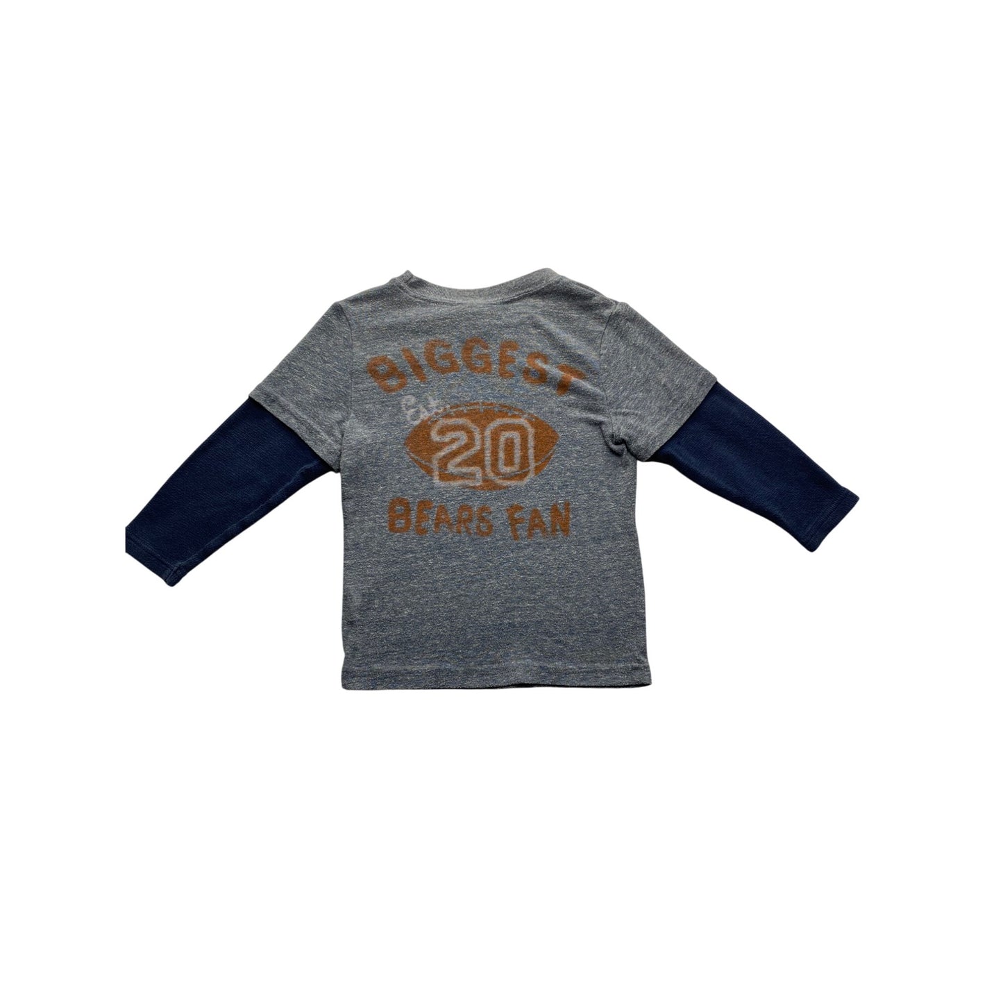 VNTG Chicago Bears Junk Food Baby Gap Long Sleeve Tee #7310