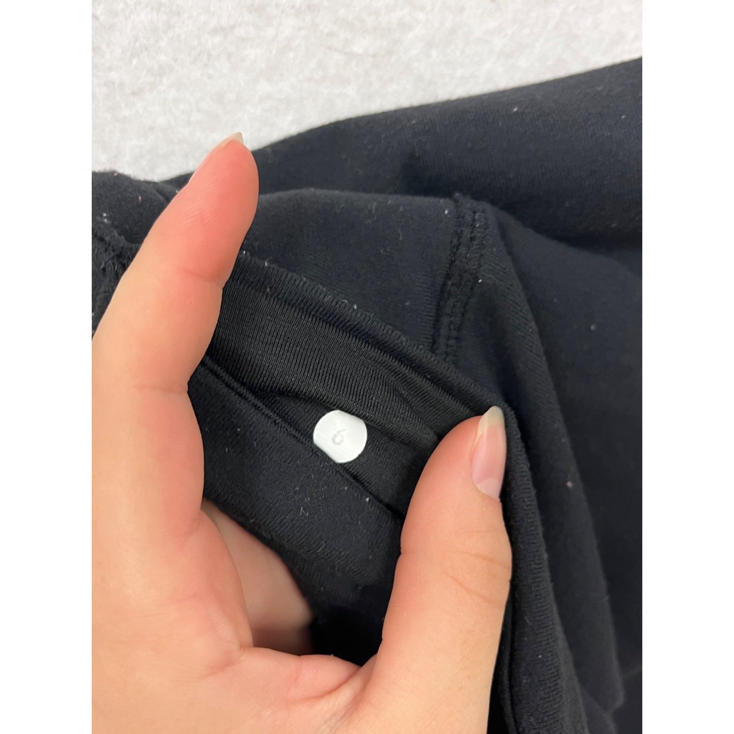Lululemon Womens Black High-Waisted Full-Length Leggings Size 6 #16A