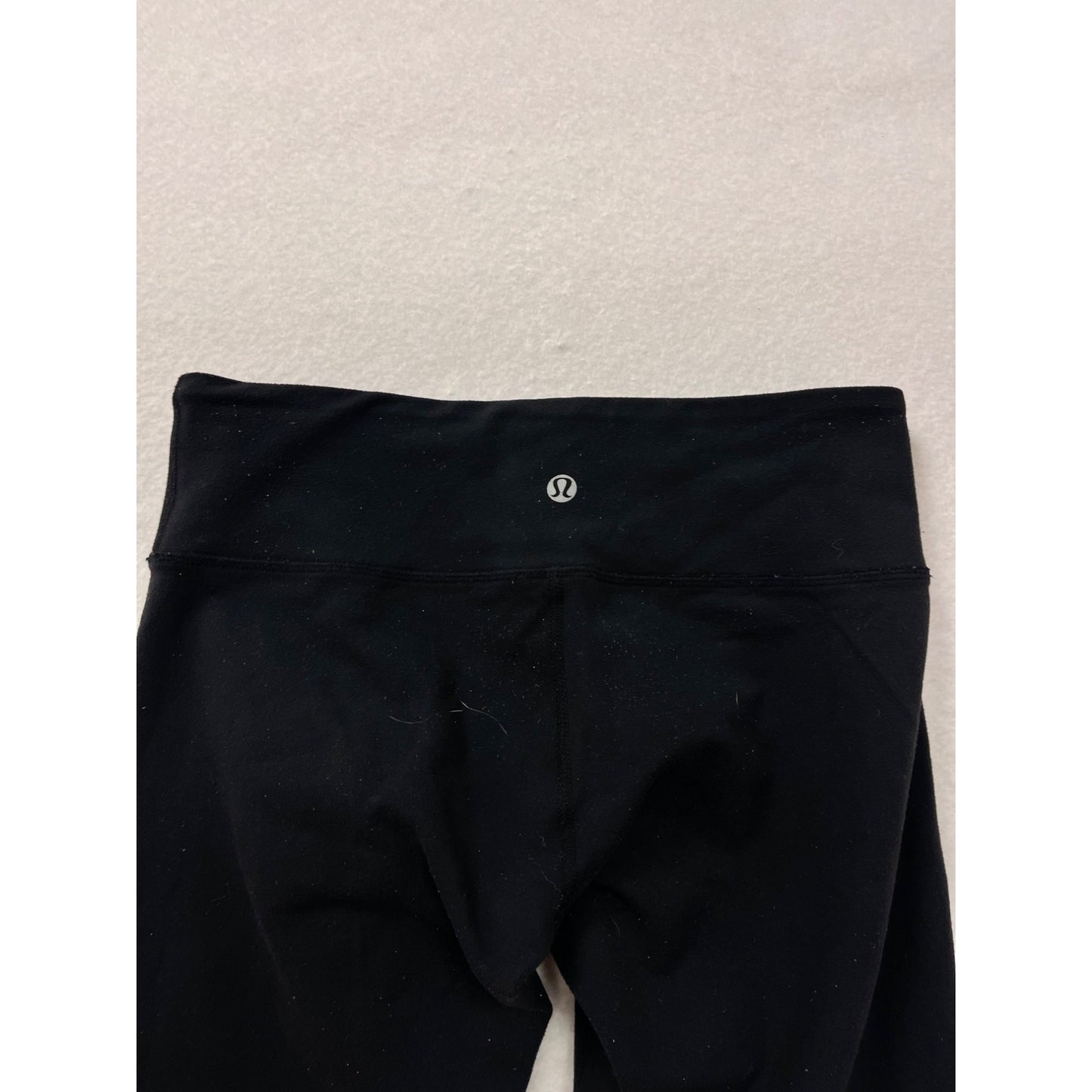 Lululemon Womens Black High-Waisted Full-Length Leggings Size 6 #16A